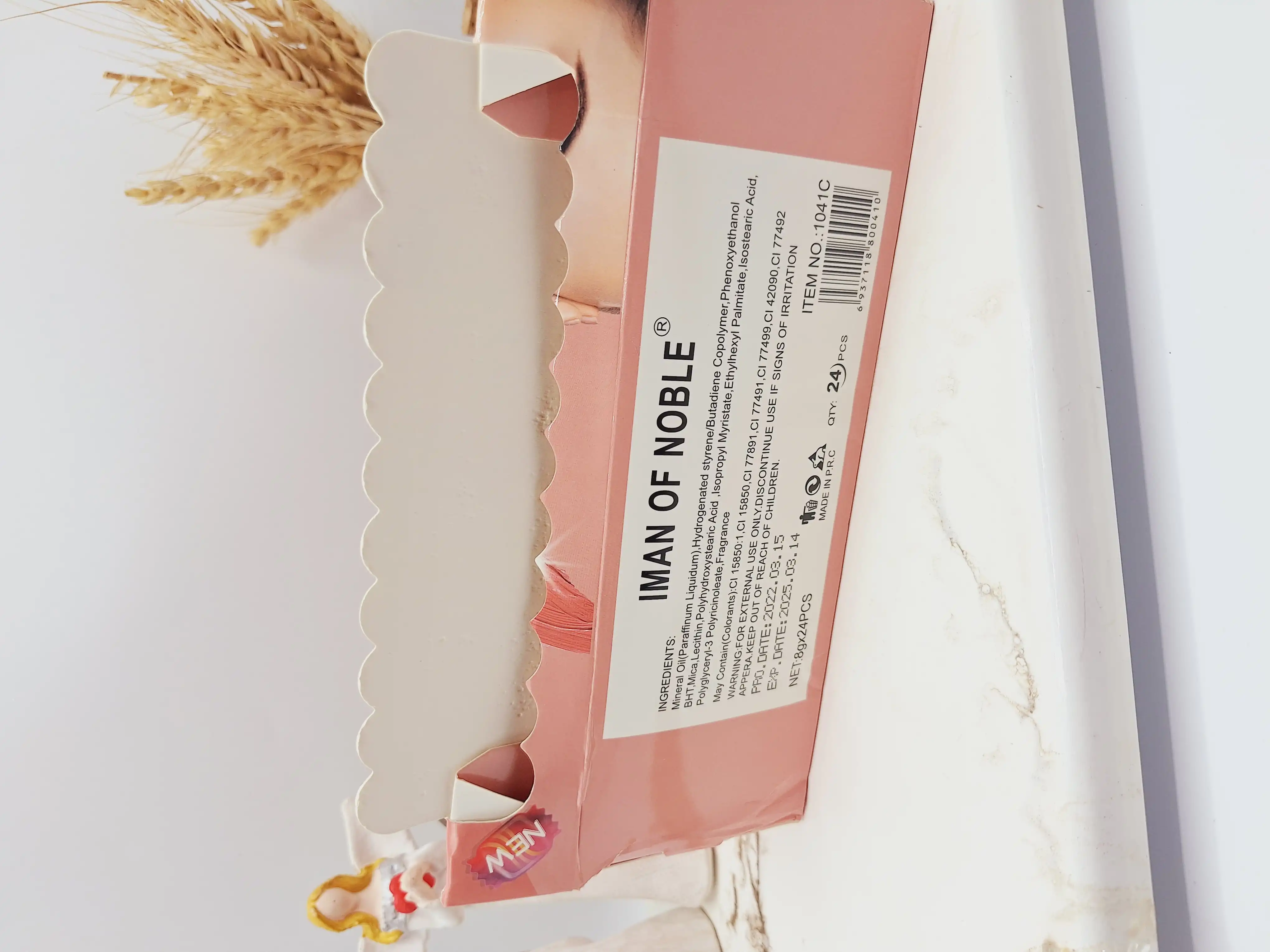 پک 6 تایی رژ لب مایع شکلاتی نود برند ایمن آف نوبل کد 1041