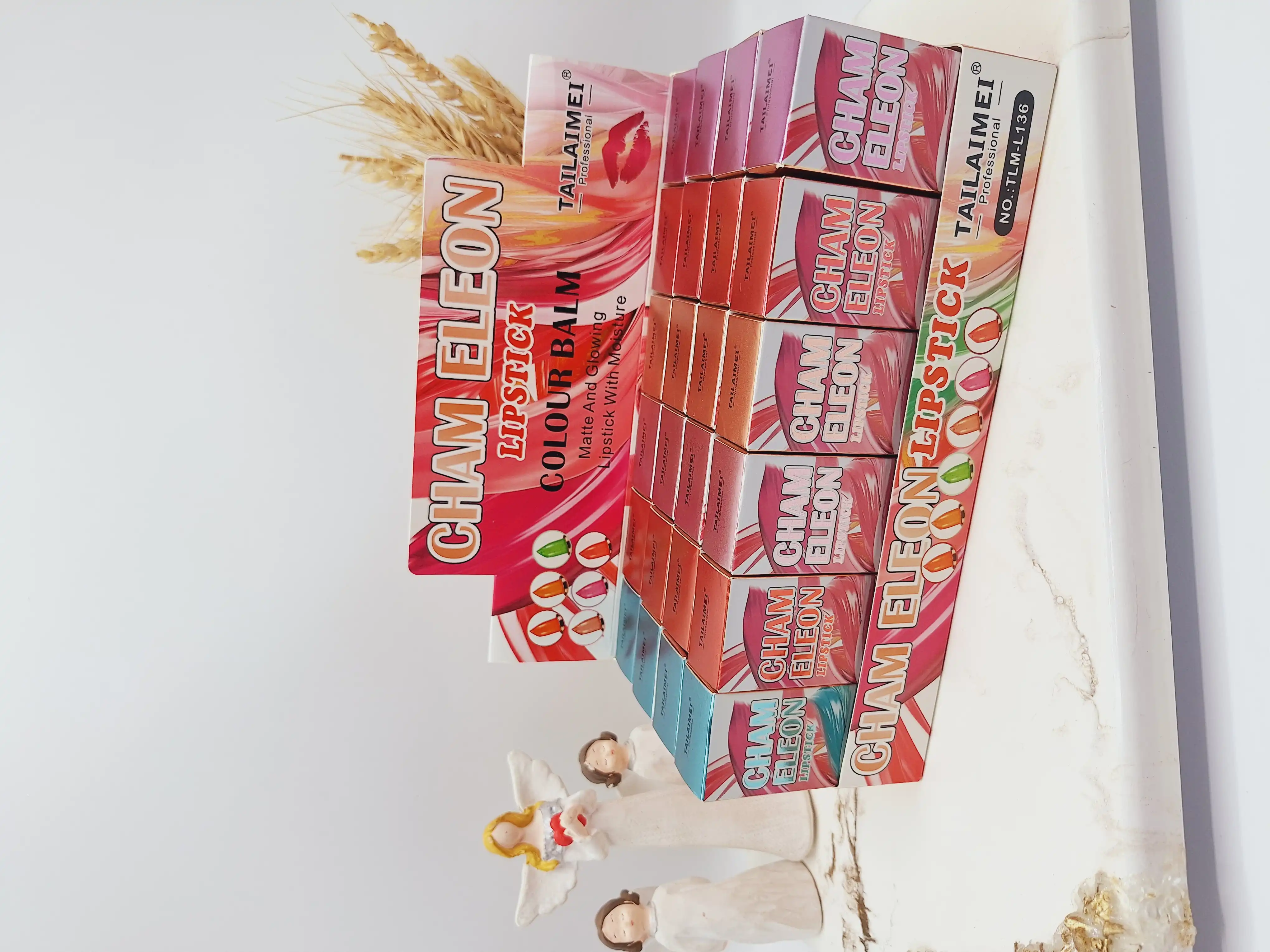 رژ لب حرارتی مات و درخشان برند TAILAIMEI کد 1360