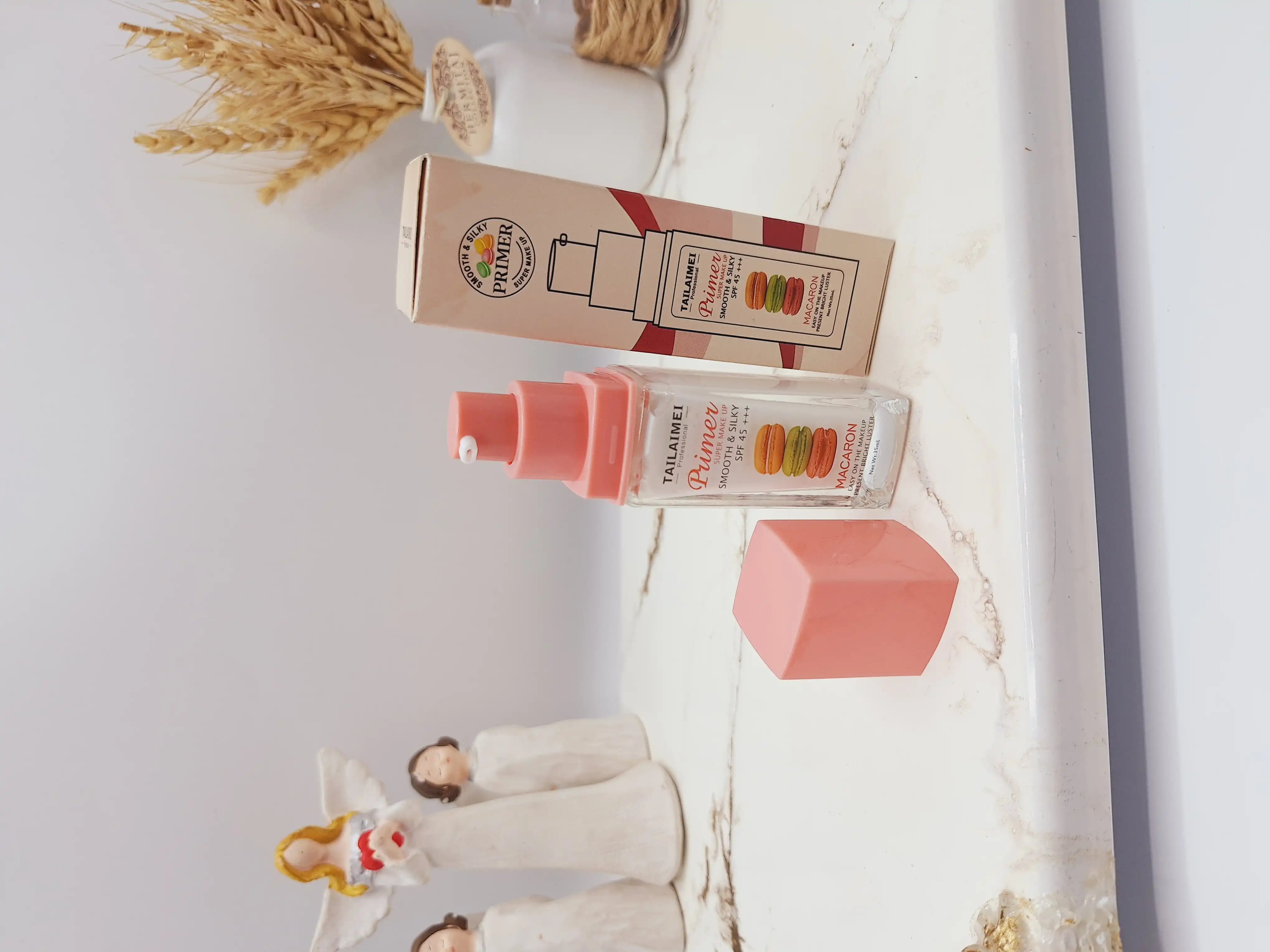 پرایمر و ضد آفتاب ماکارون تایلامی spf45 اورجینال کد NO.:TLM-F215