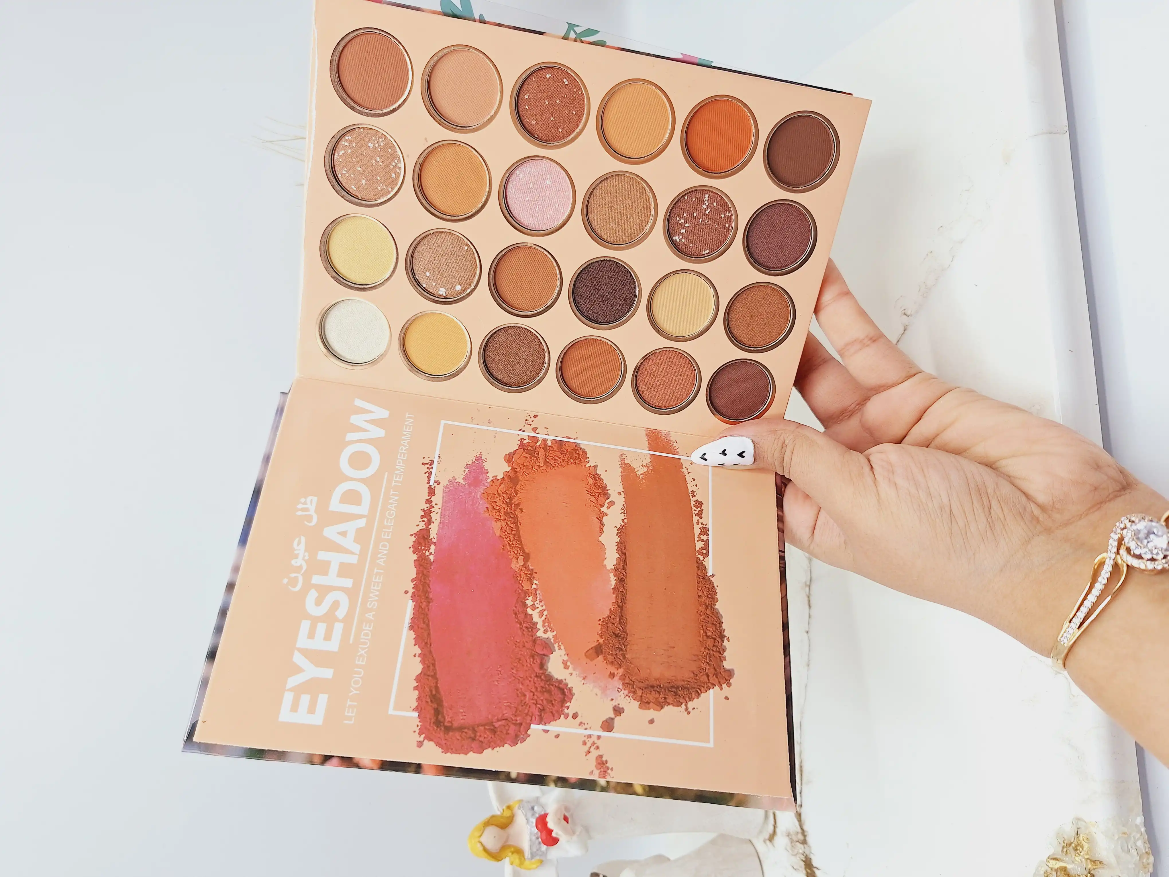 پالت سایه آلبومی 43 رنگ اورجینال MUDE کد F_88042