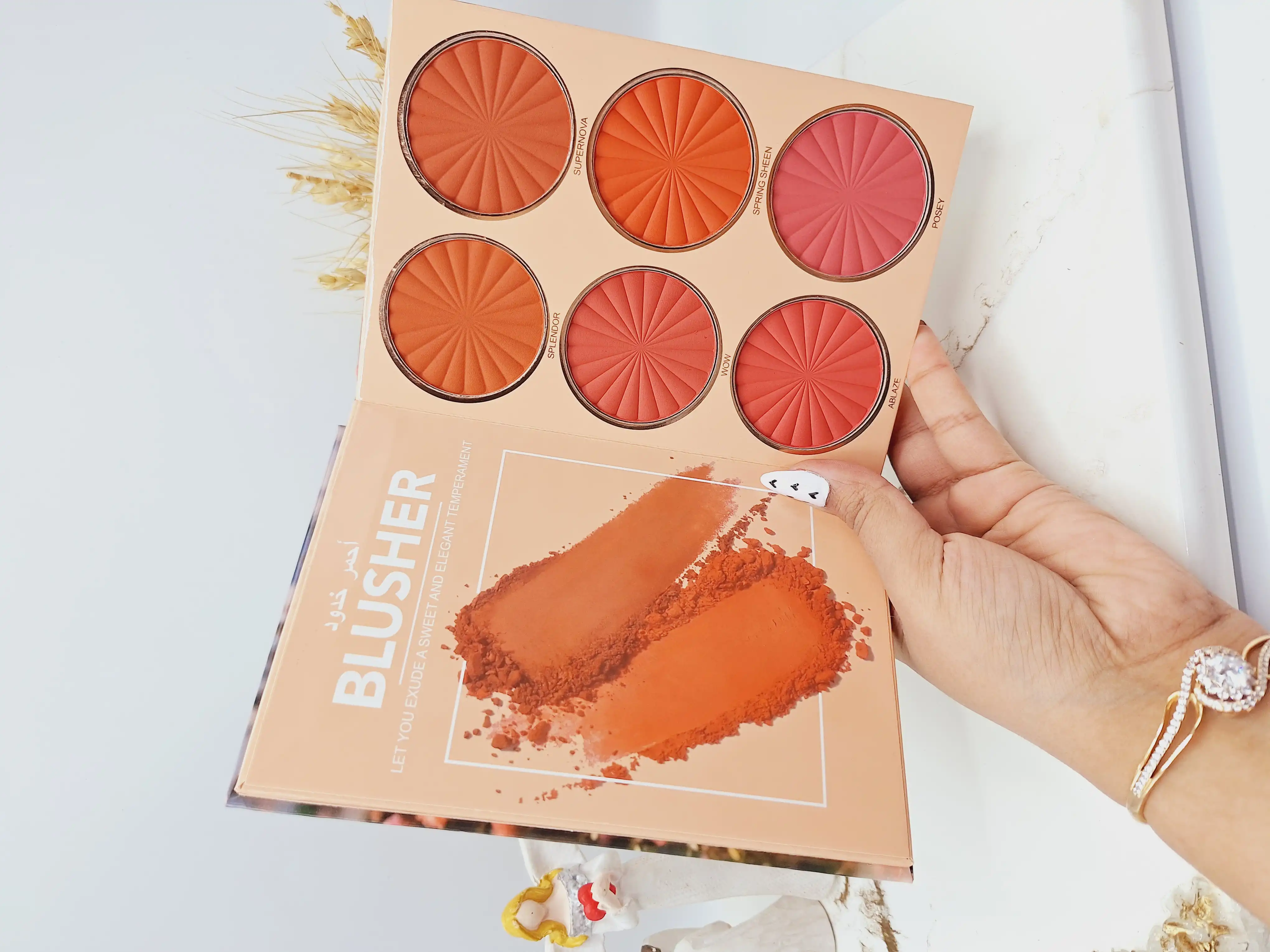 پالت سایه آلبومی 43 رنگ اورجینال MUDE کد F_88042