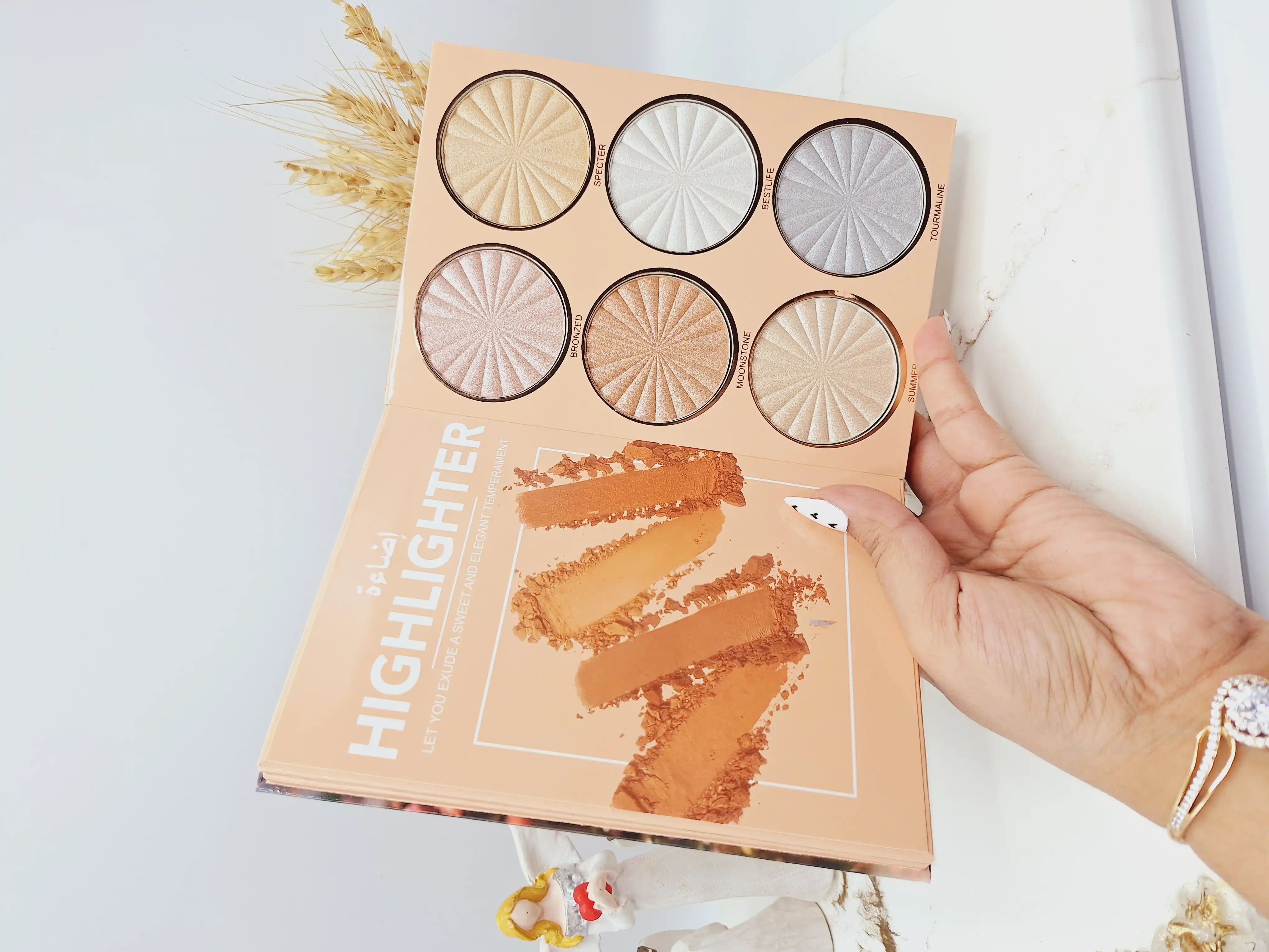 پالت سایه آلبومی 43 رنگ اورجینال MUDE کد F_88042