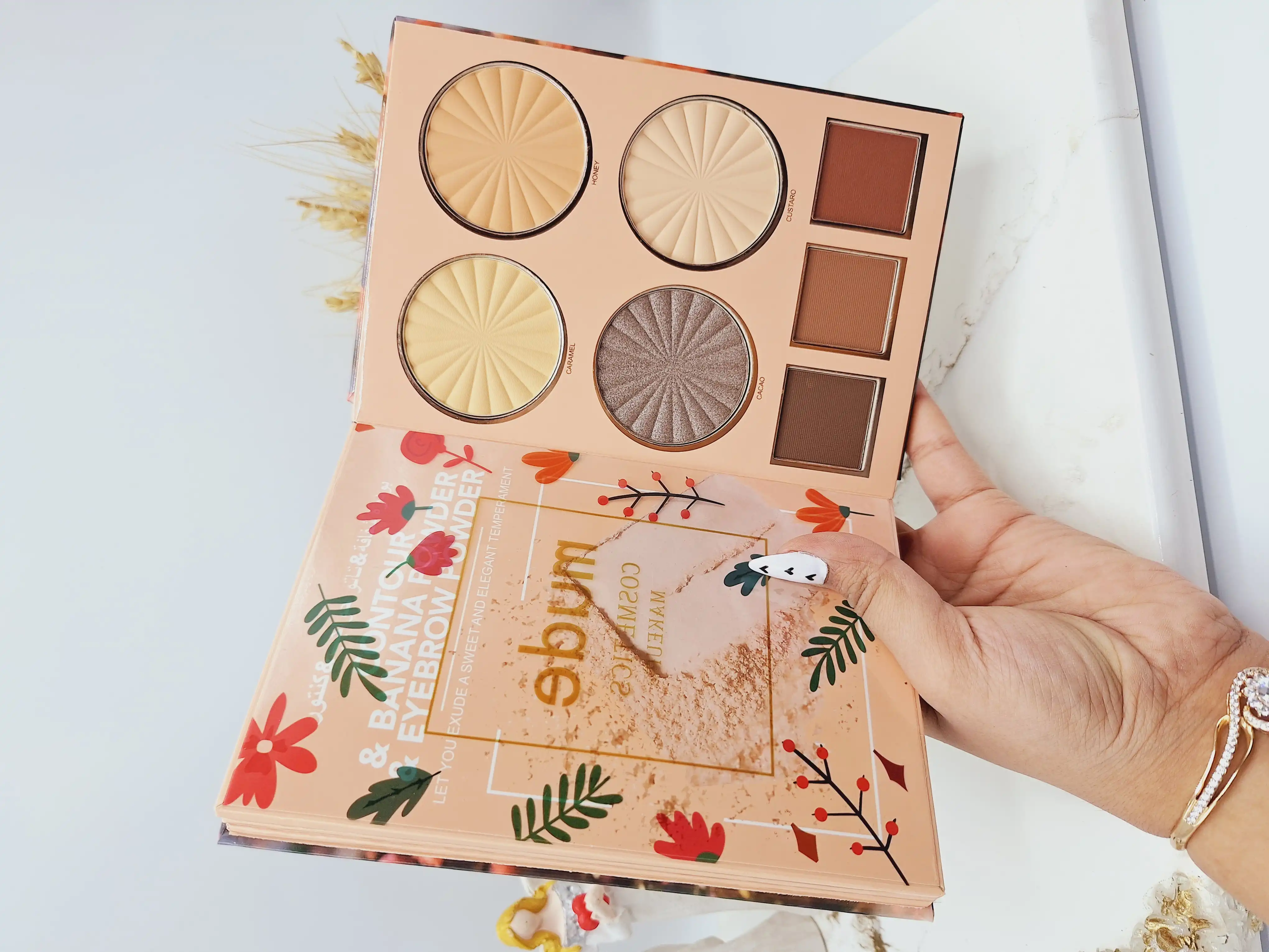 پالت سایه آلبومی 43 رنگ اورجینال MUDE کد F_88042