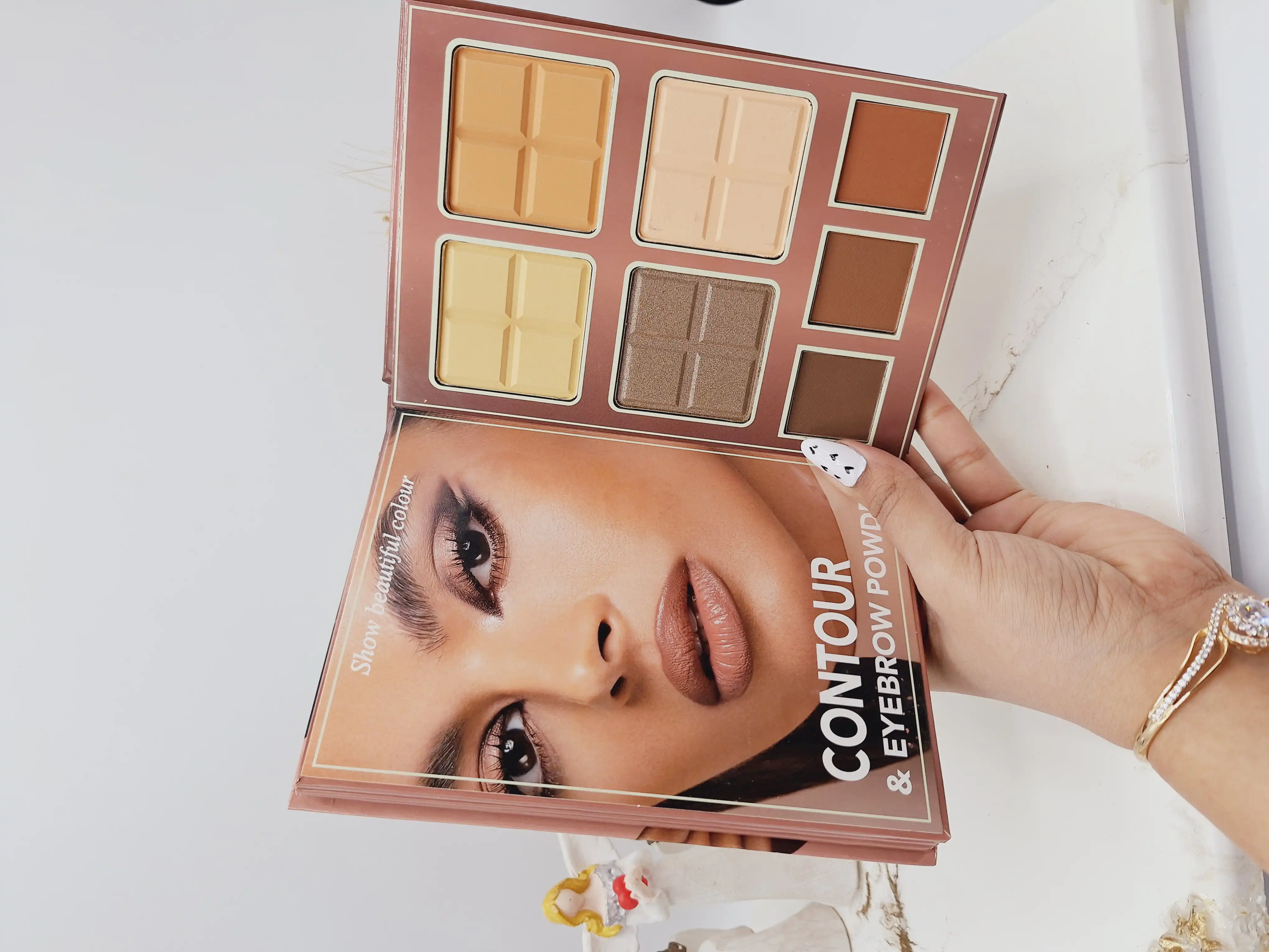 پالت سایه آلبومی 43 رنگ اورجینال KIRSCHE کد K3583