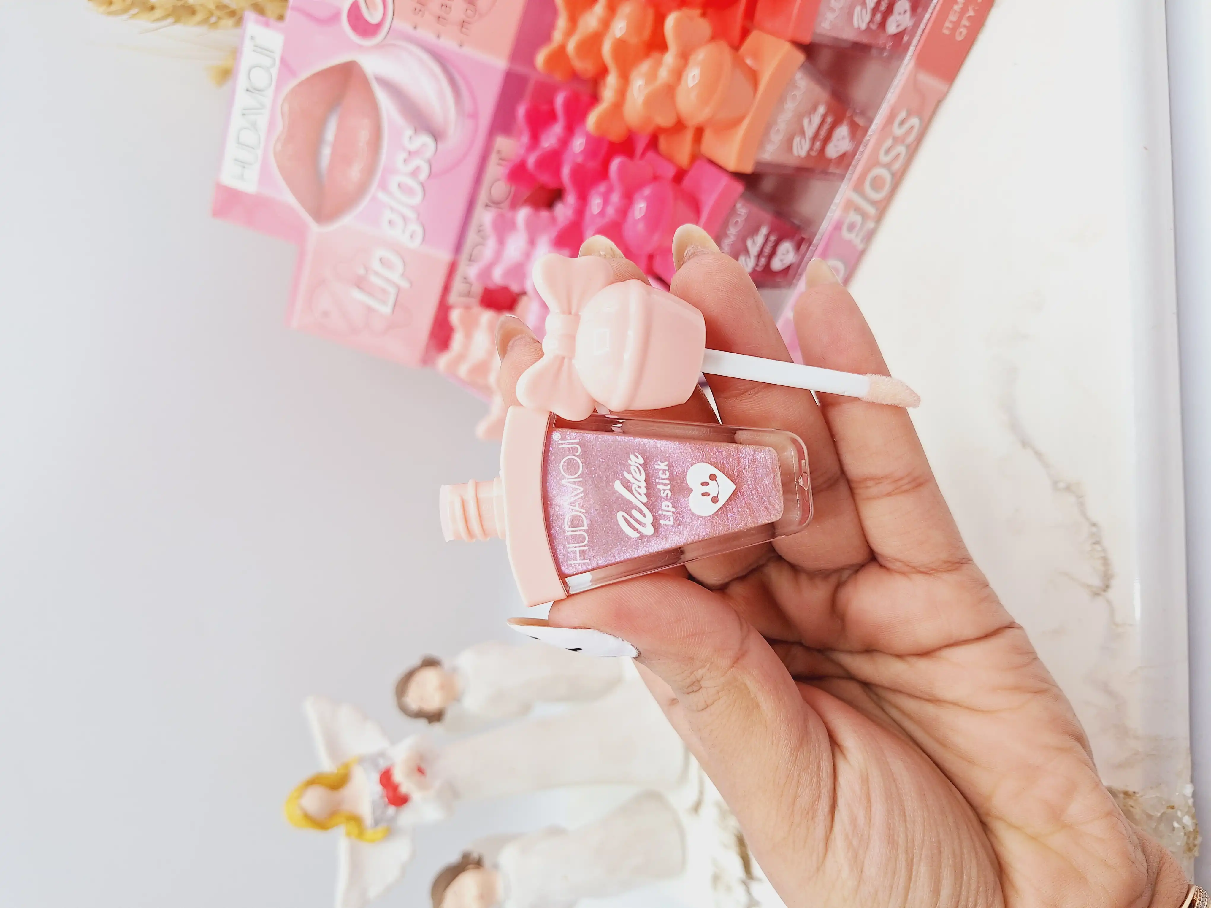 لیپ گلاس شاینی برند هداموجی HUDAMOJI کدL_827