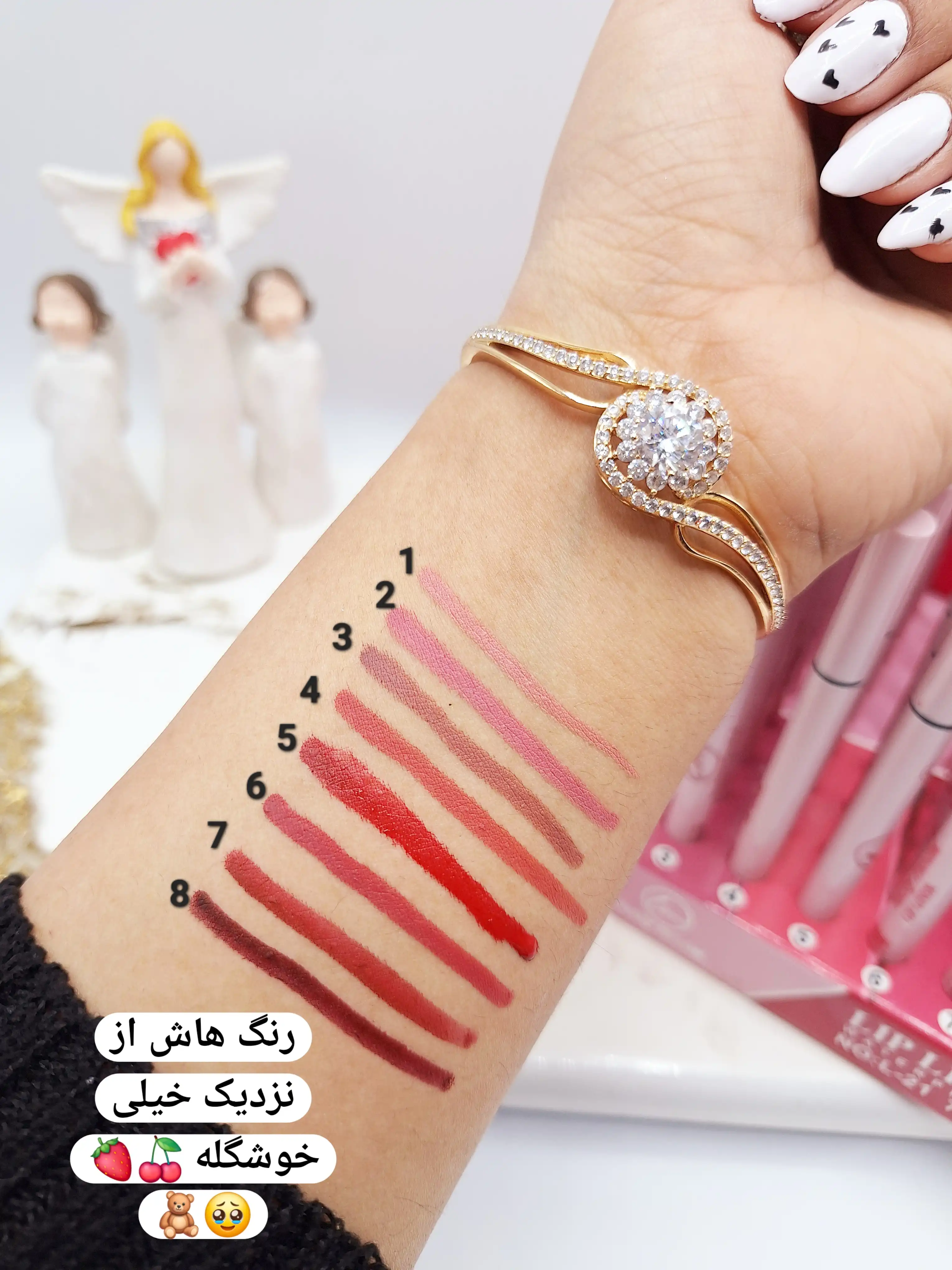 خط لب ضد آب برند Iucky model کد L_21