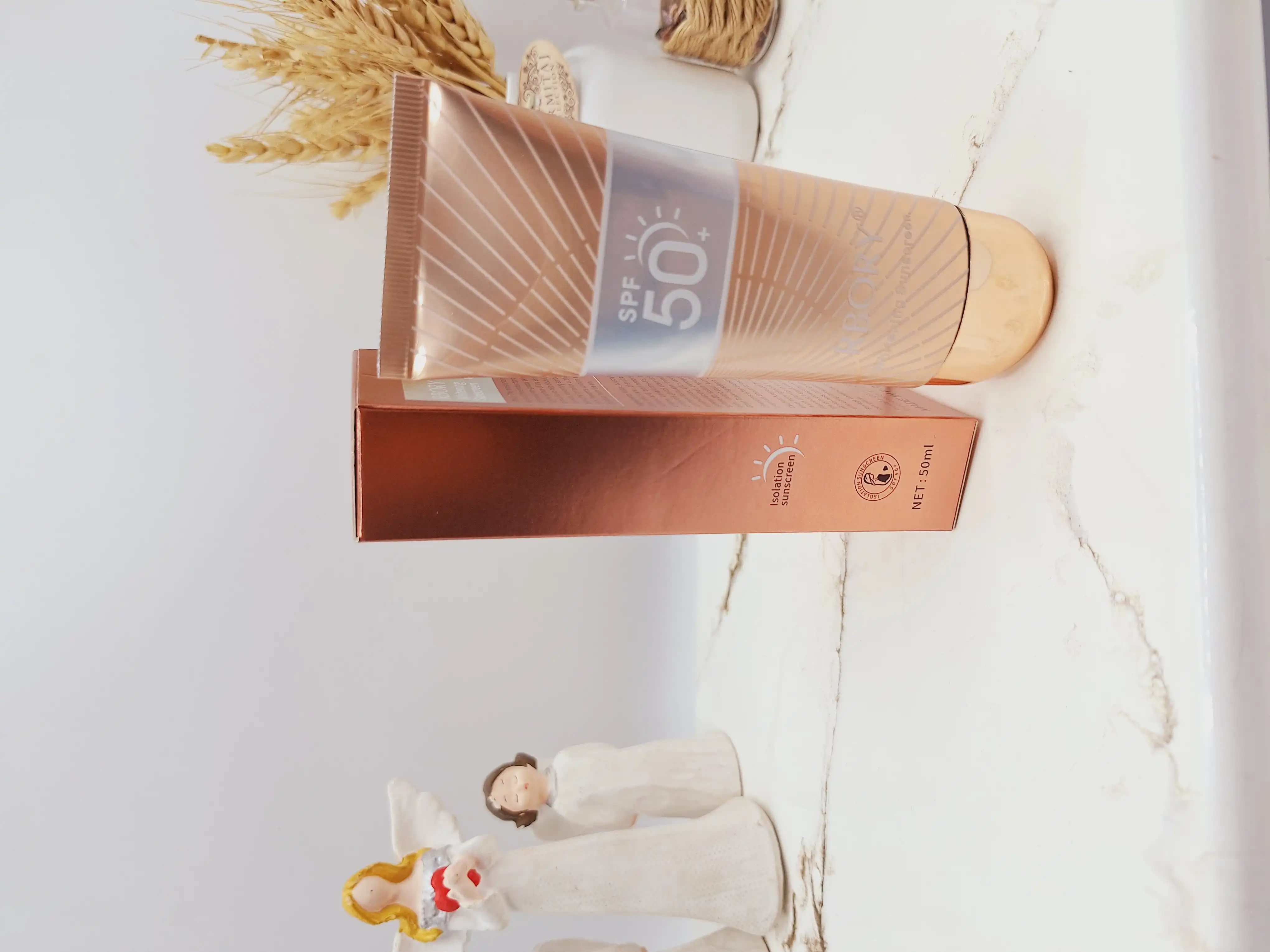 ضد آفتاب بی رنگ SPF 50 برند RBORY اصلی کد R22002