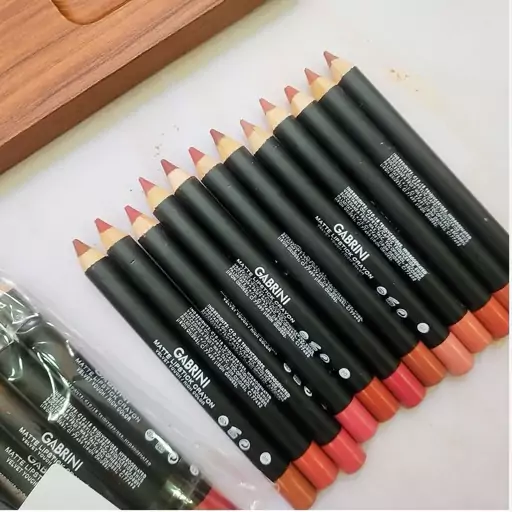 پک رژ مدادی 12 عددی ( تراش دار ) گابرینی کد5889