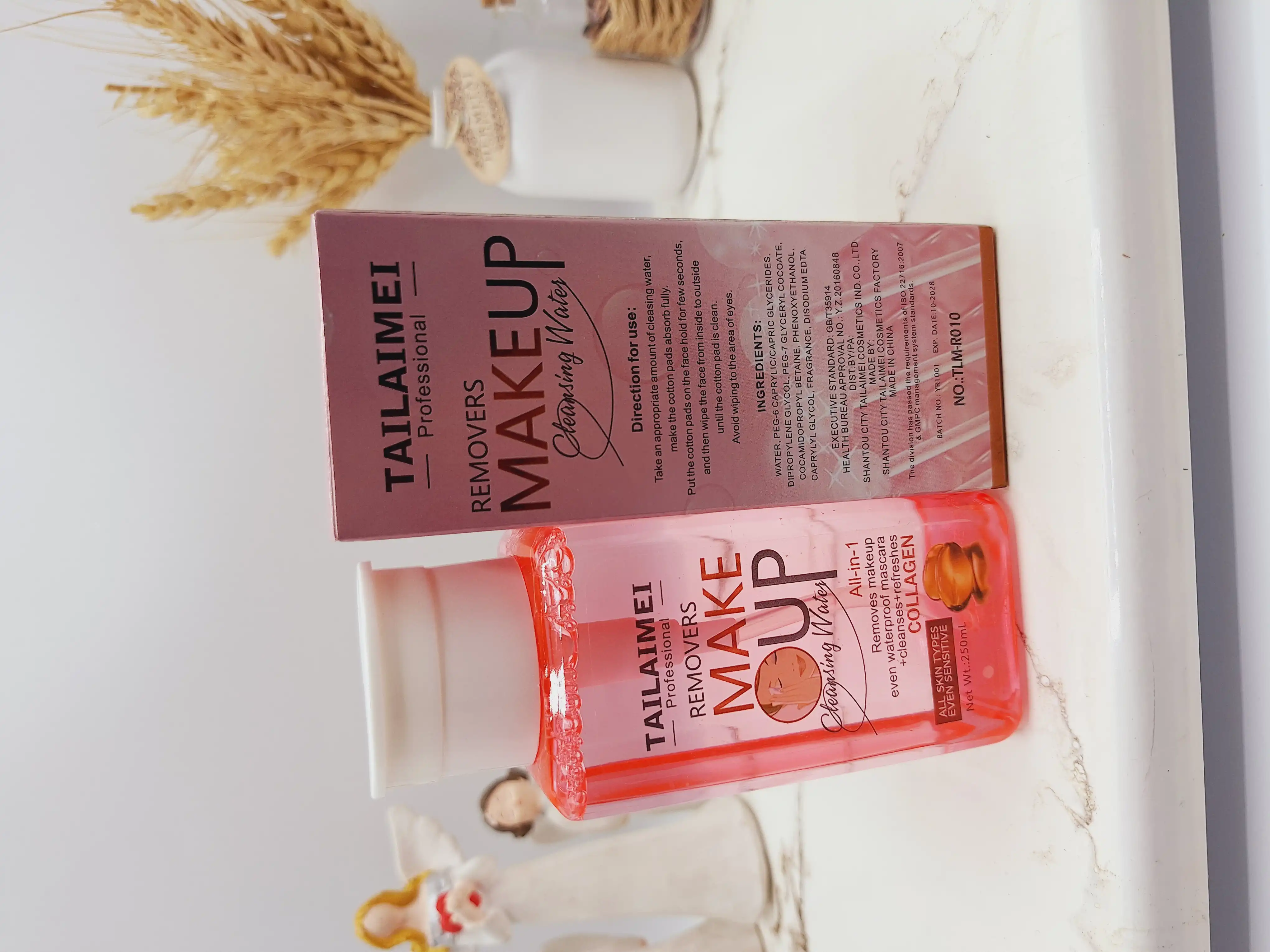 محلول آرایش پاک کن حاوی کلاژن برند تایلامی TAILAIMEI کد TLM_R010