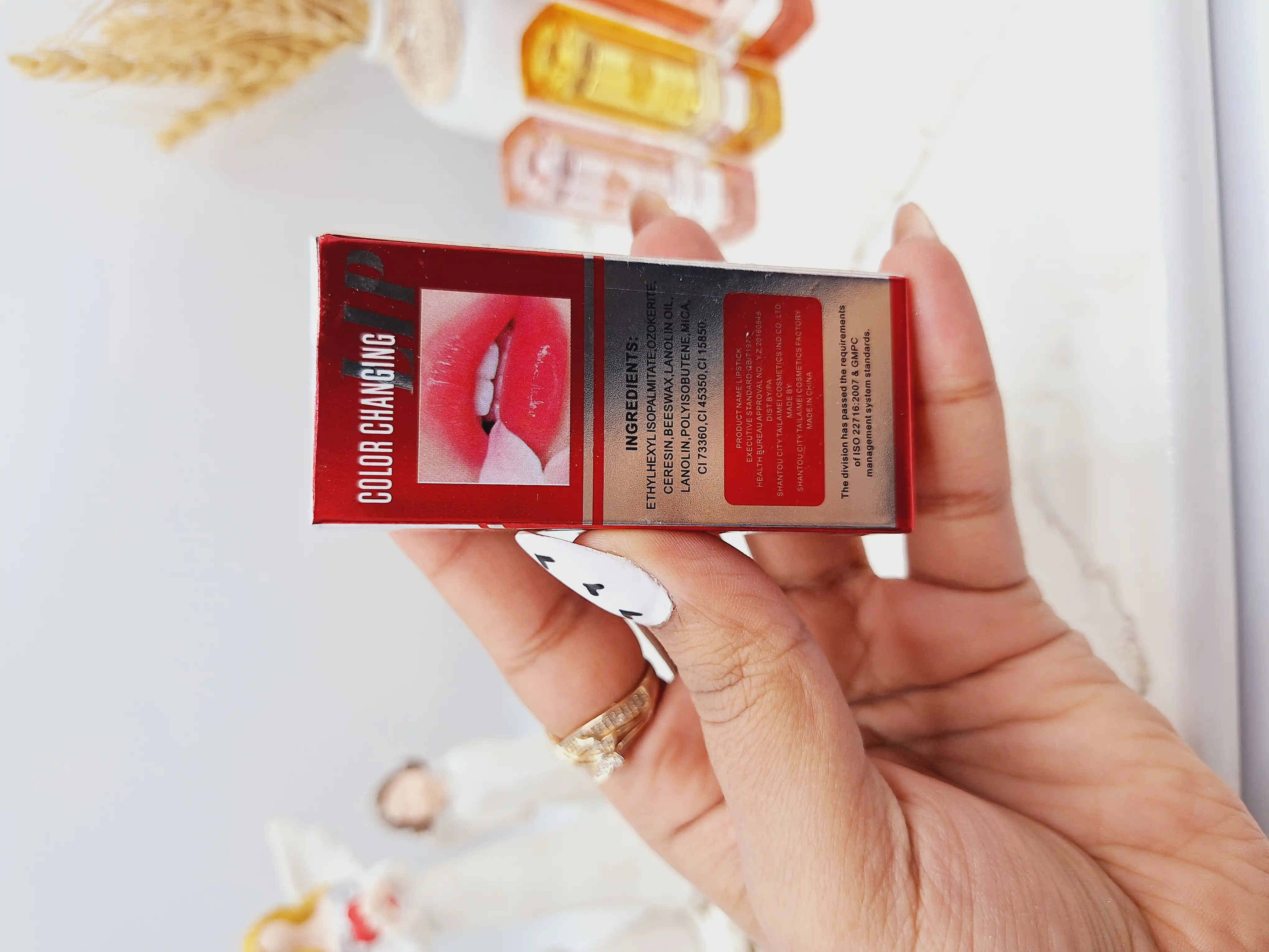 بالم لب حرارتی نرم فوق لاکچری با کيفيت برند تایلامی کد L143