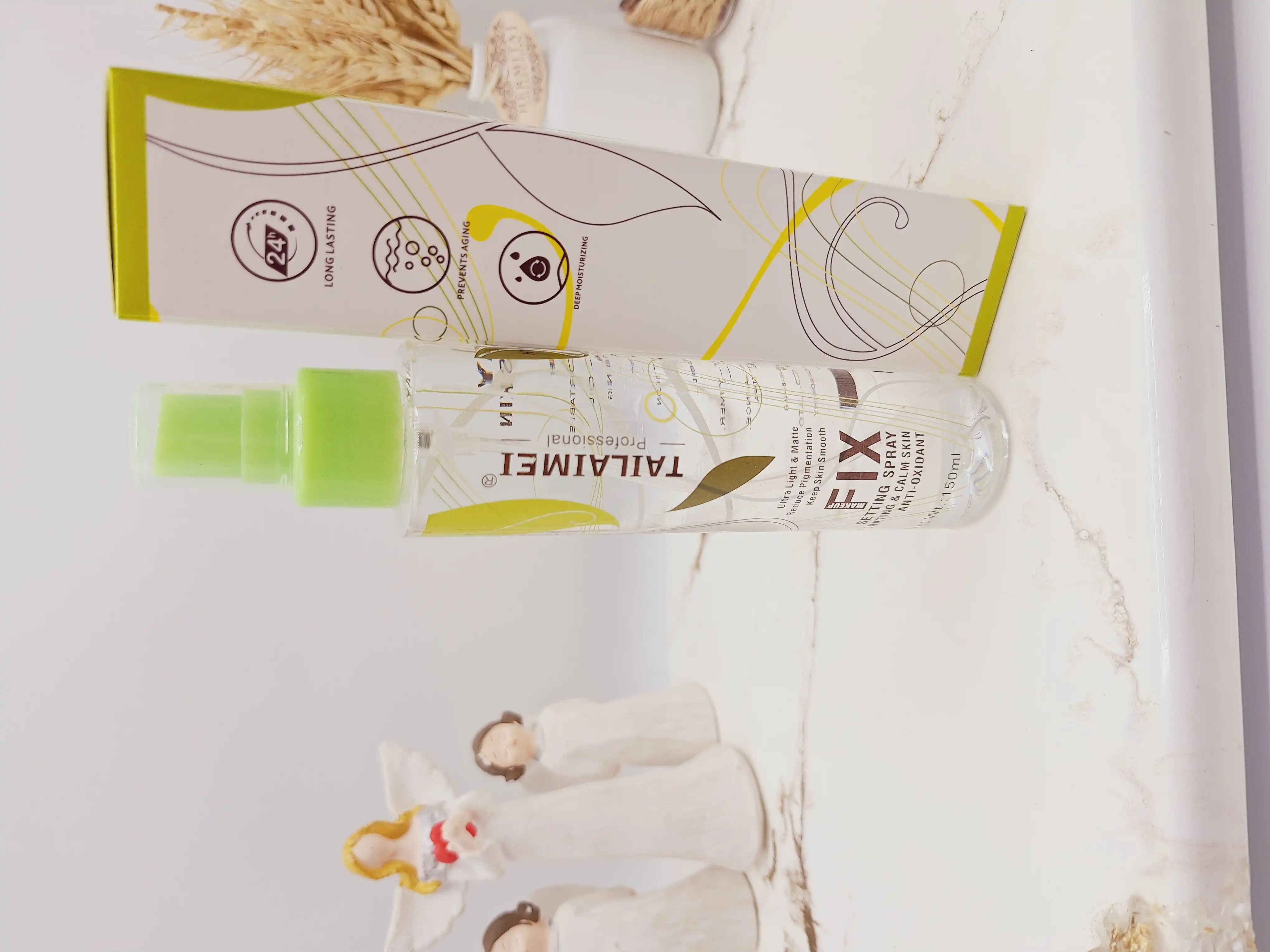 اسپری فیکس برند تایلامی دارای  آنتی اکسیدان مرطوب کننده و آرام بخش پوست حجم 150 میل کد SS050