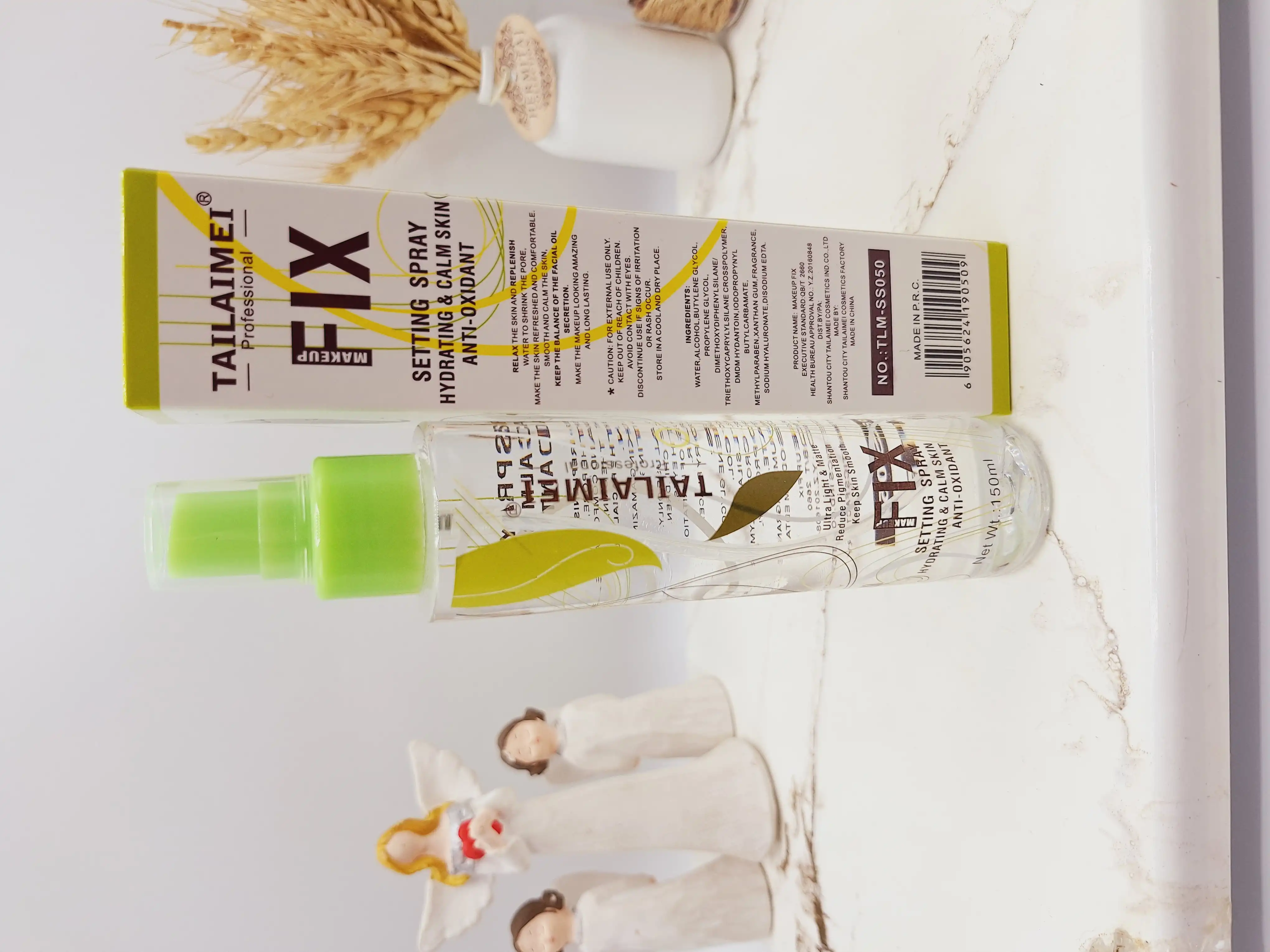 اسپری فیکس برند تایلامی دارای  آنتی اکسیدان مرطوب کننده و آرام بخش پوست حجم 150 میل کد SS050