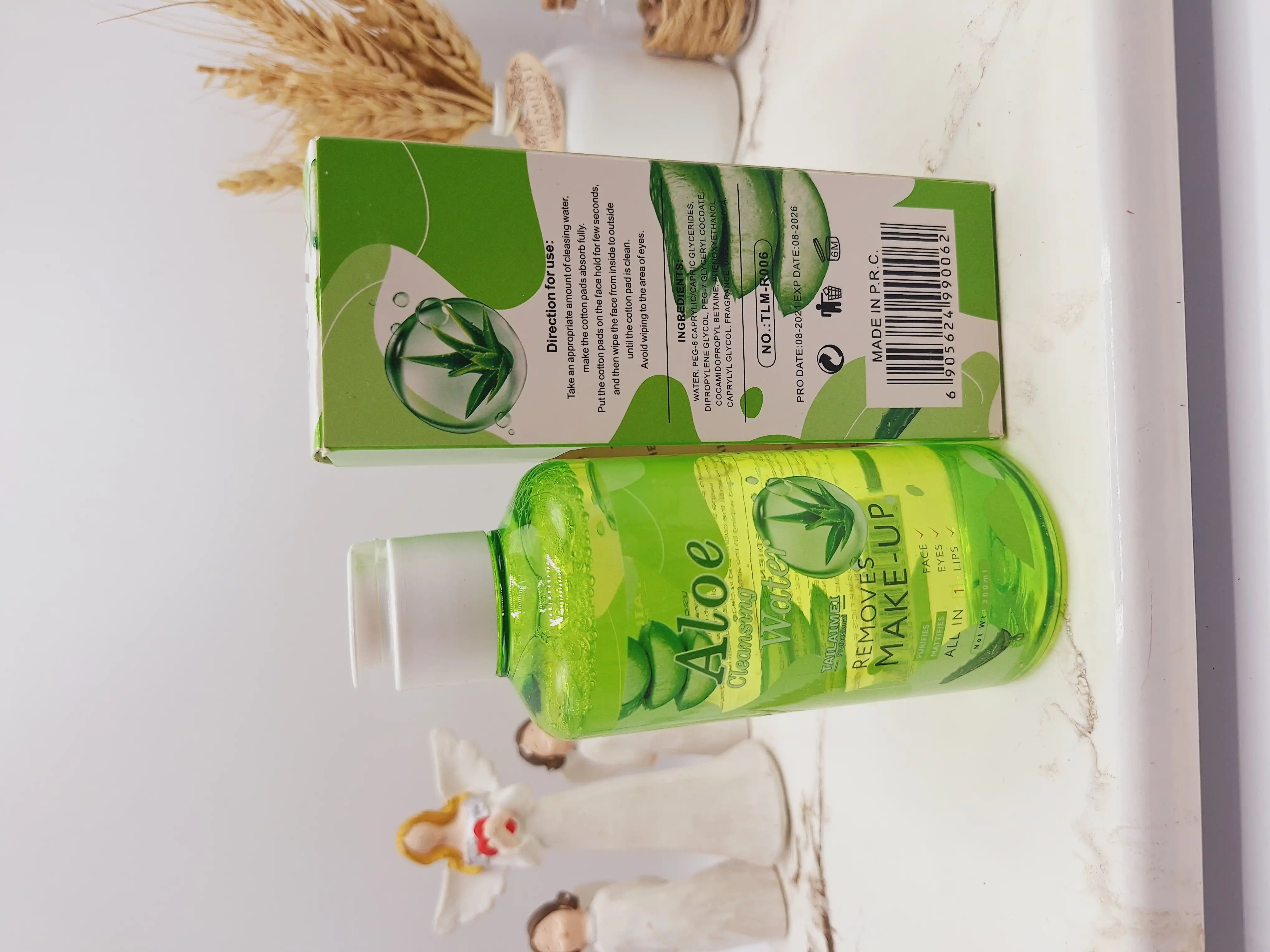 آرایش پاک کن آلوئه ورا برند TAILAIMLIکد  R004