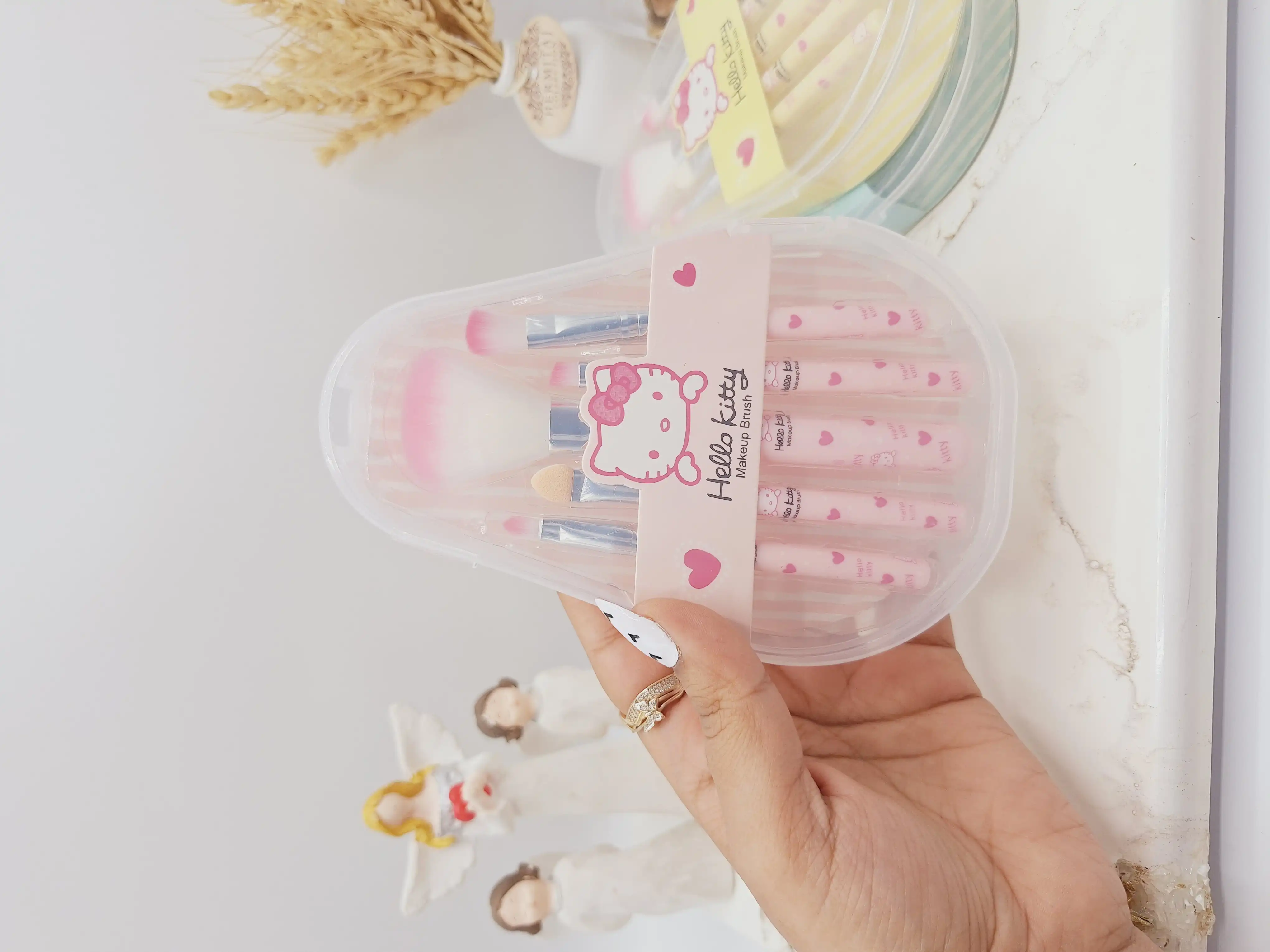 ست براش 5تکه فانتری کیتی بسیار زیبا و دخترونه