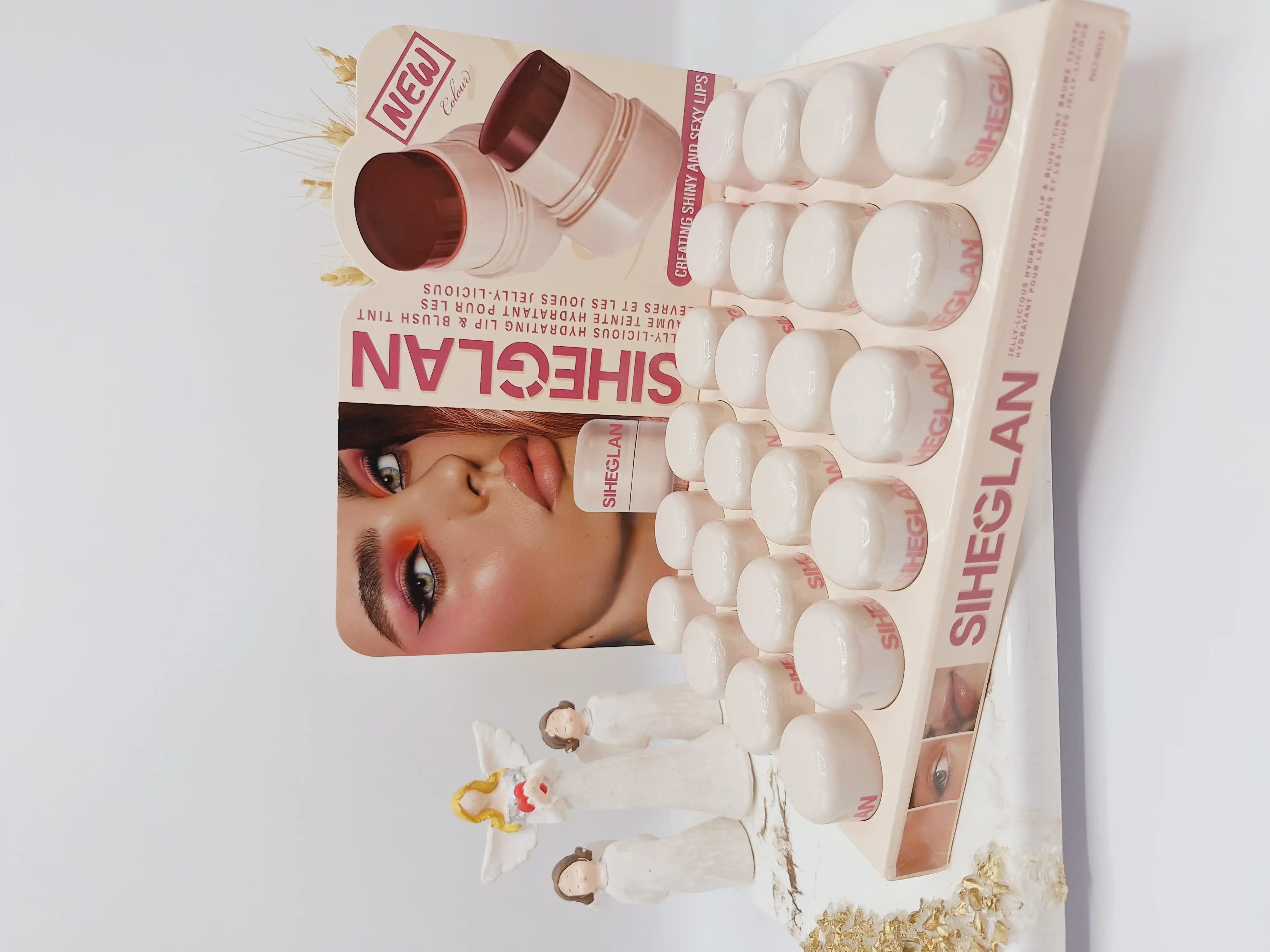 تینت ژله ای لب و گونه شیگلم کد 6031