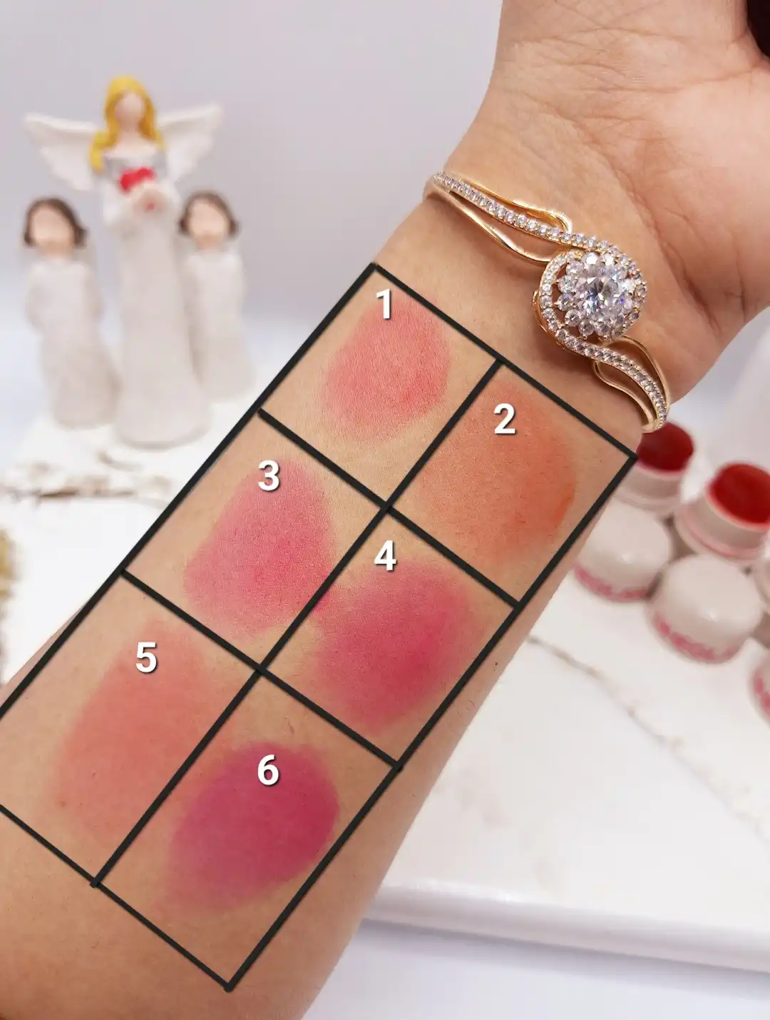 تینت ژله ای لب و گونه شیگلم کد 6031