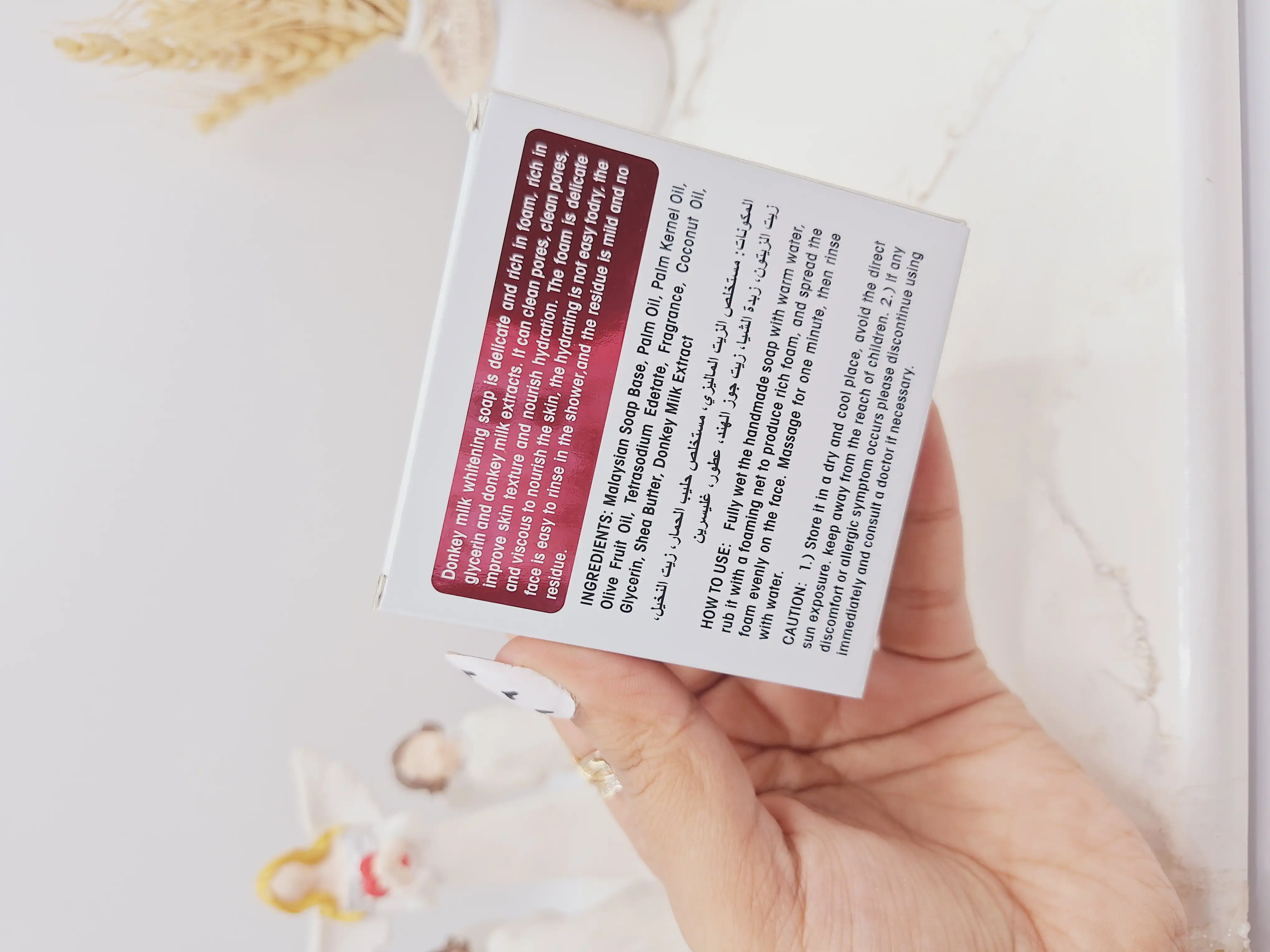 صابون شیر الاغ ضد چروک و روشن کننده قوی ضد آکنه و از بین بردن جای آکنه کد SA253