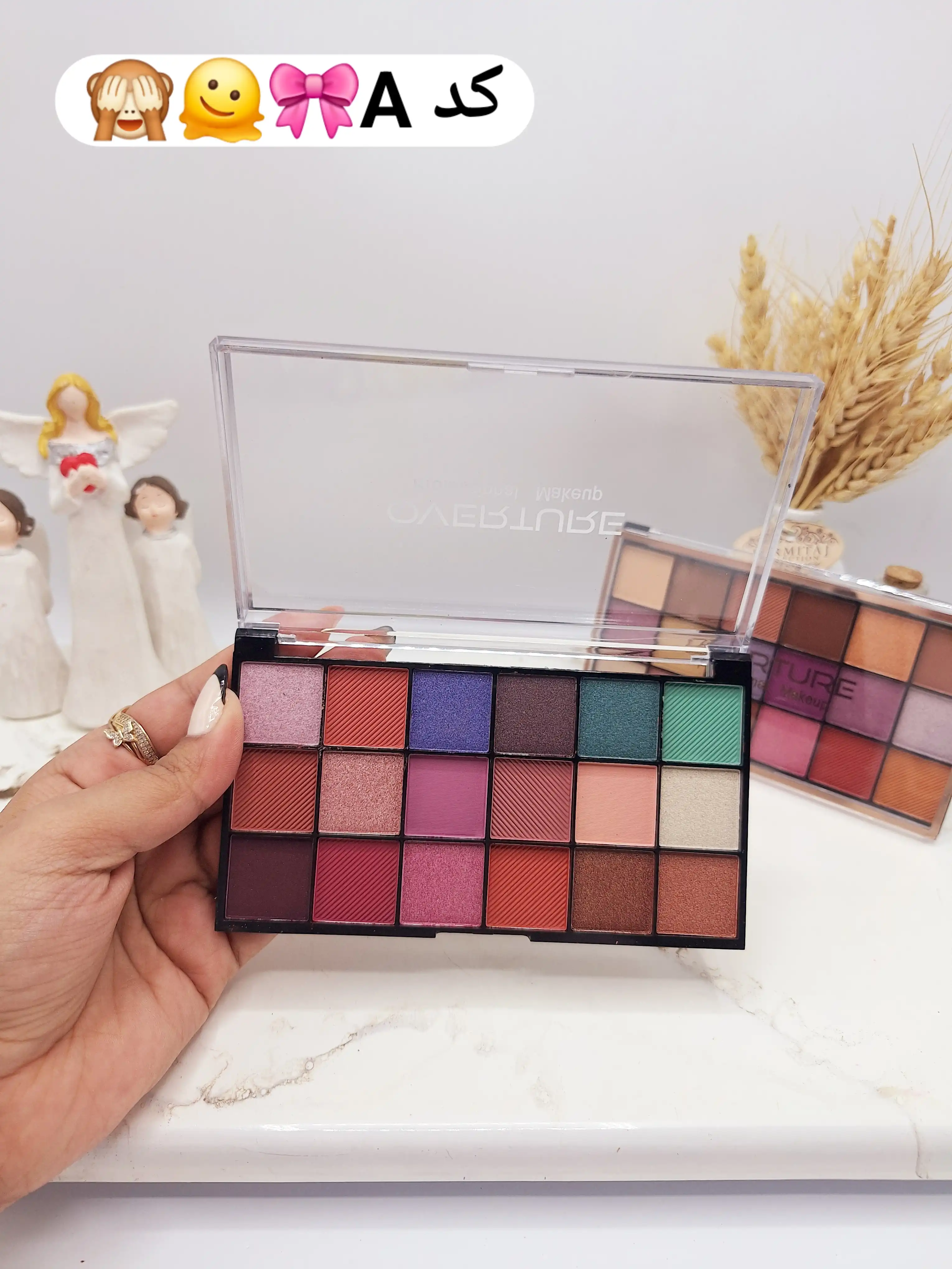 پالت سایه 18 رنگ برند OVERTURE کد OTY005