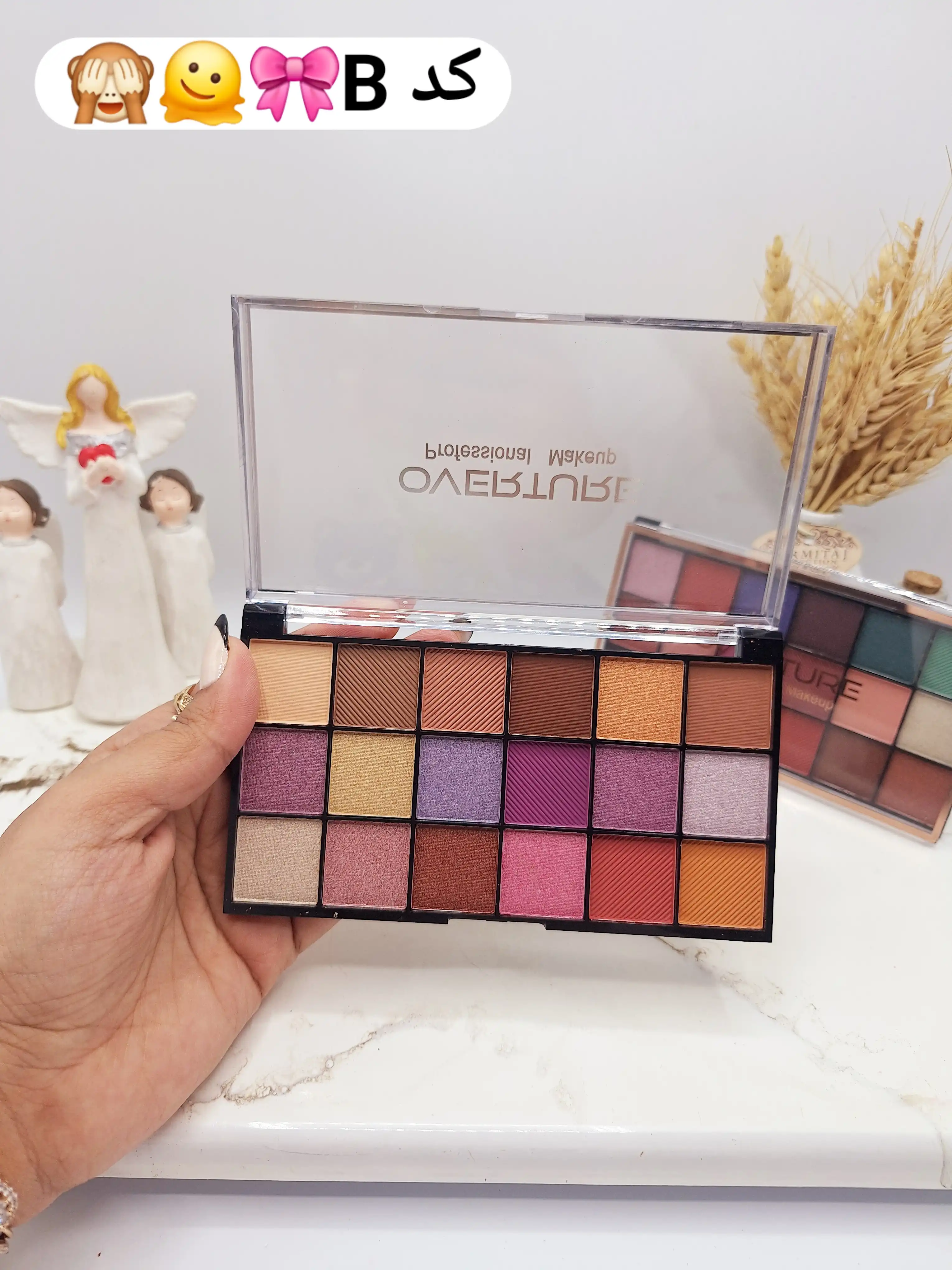 پالت سایه 18 رنگ برند OVERTURE کد OTY005