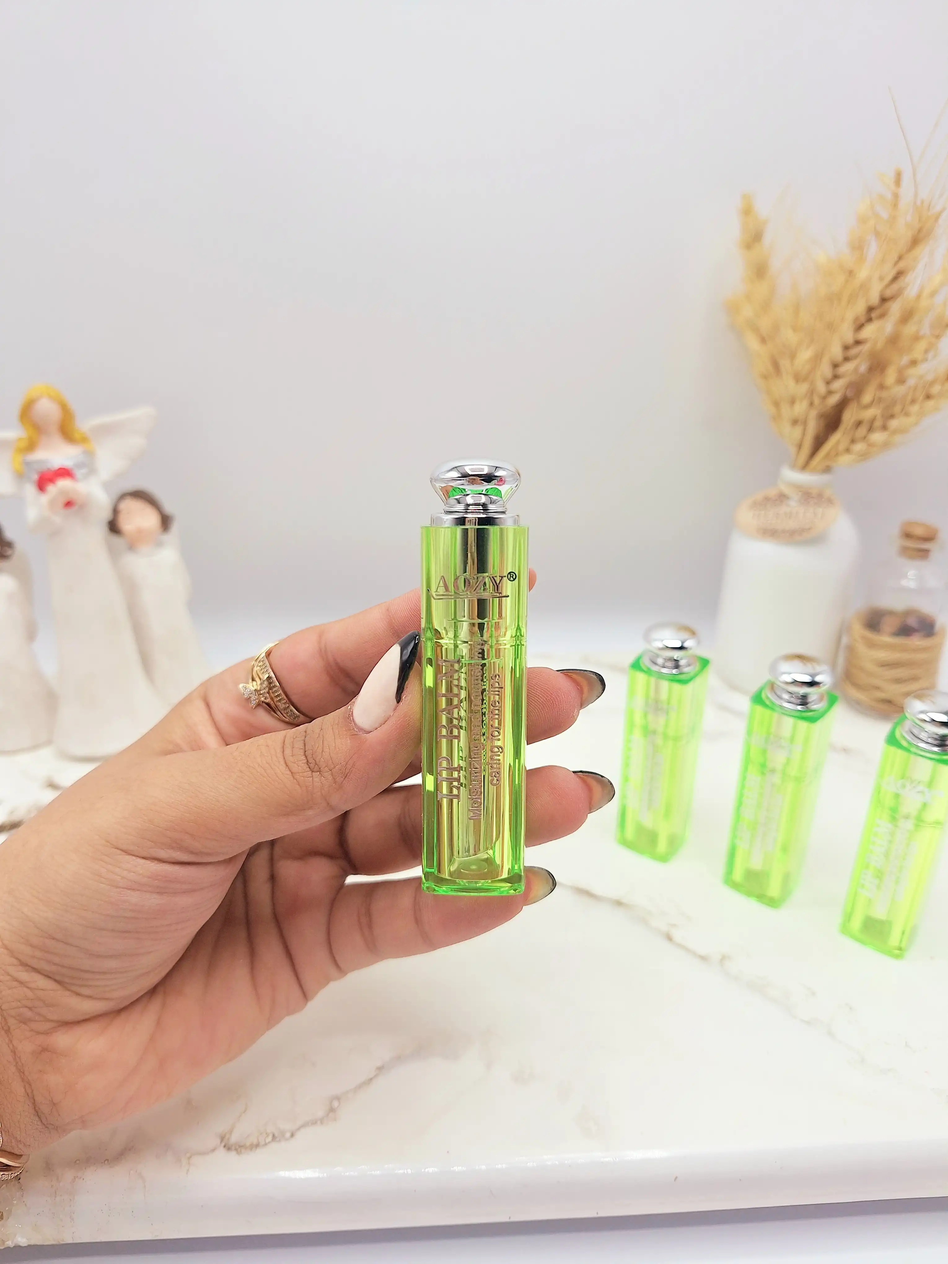 بالم لب حرارتی پرنسسی آلوئه ورا برند AOZY کد AB013