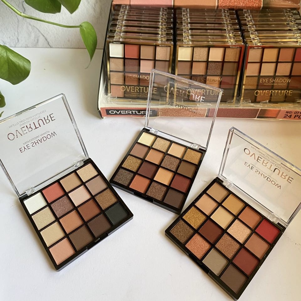 پالت سایه ۱۶ رنگ برند OVERTURE کد OTY003