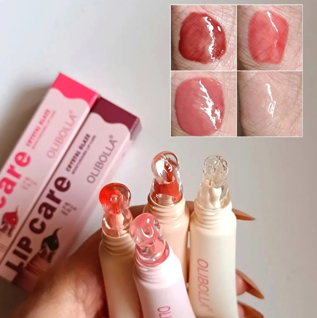 لیپ گلاس شیشه ای برند OLIBOLLA رایحه کیکی کد LA_L190
