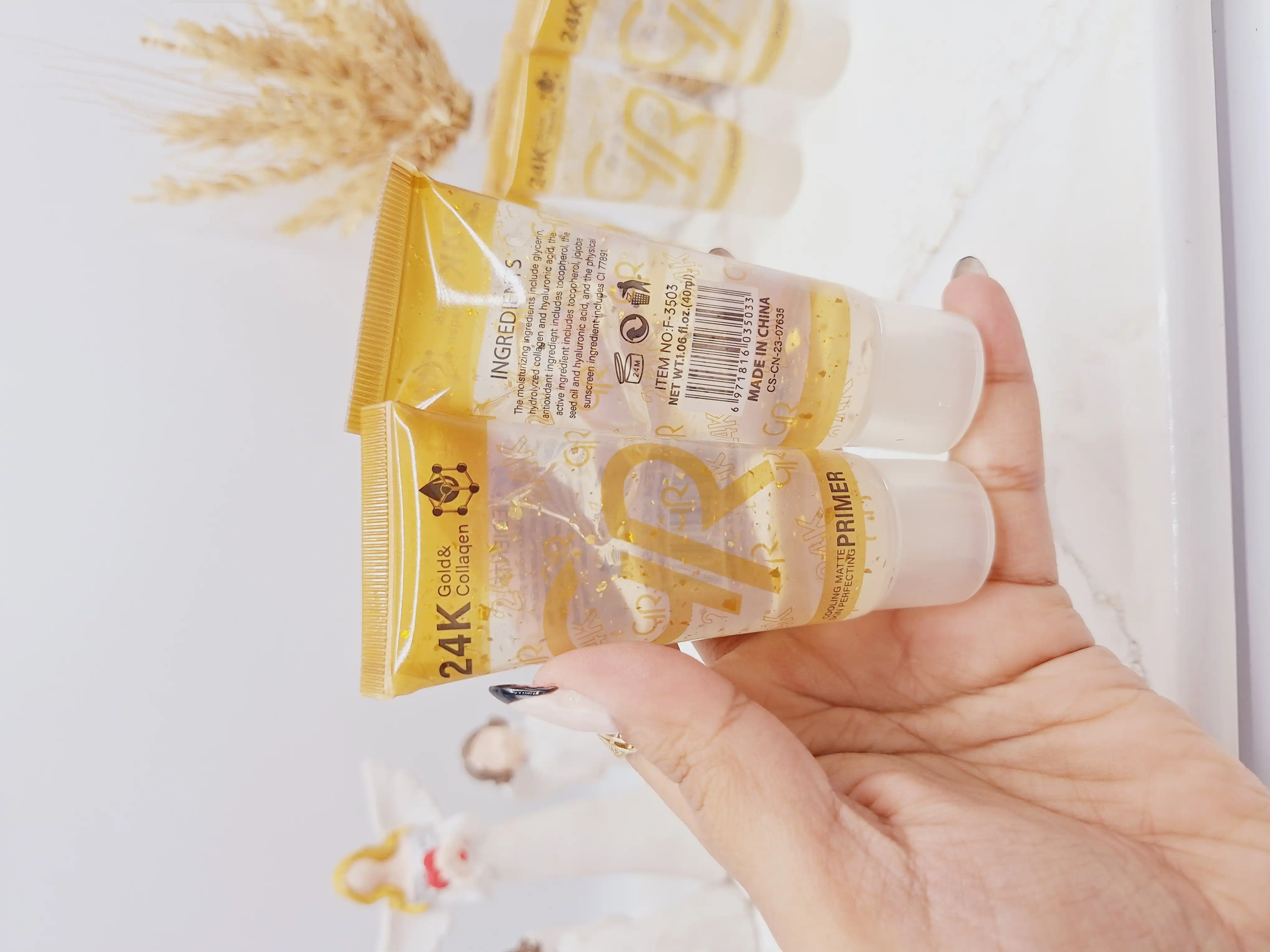 پرایمر تیوپی  طلا ۲۴ عیار  برند GOId&amp;Collaqen کد F_3503