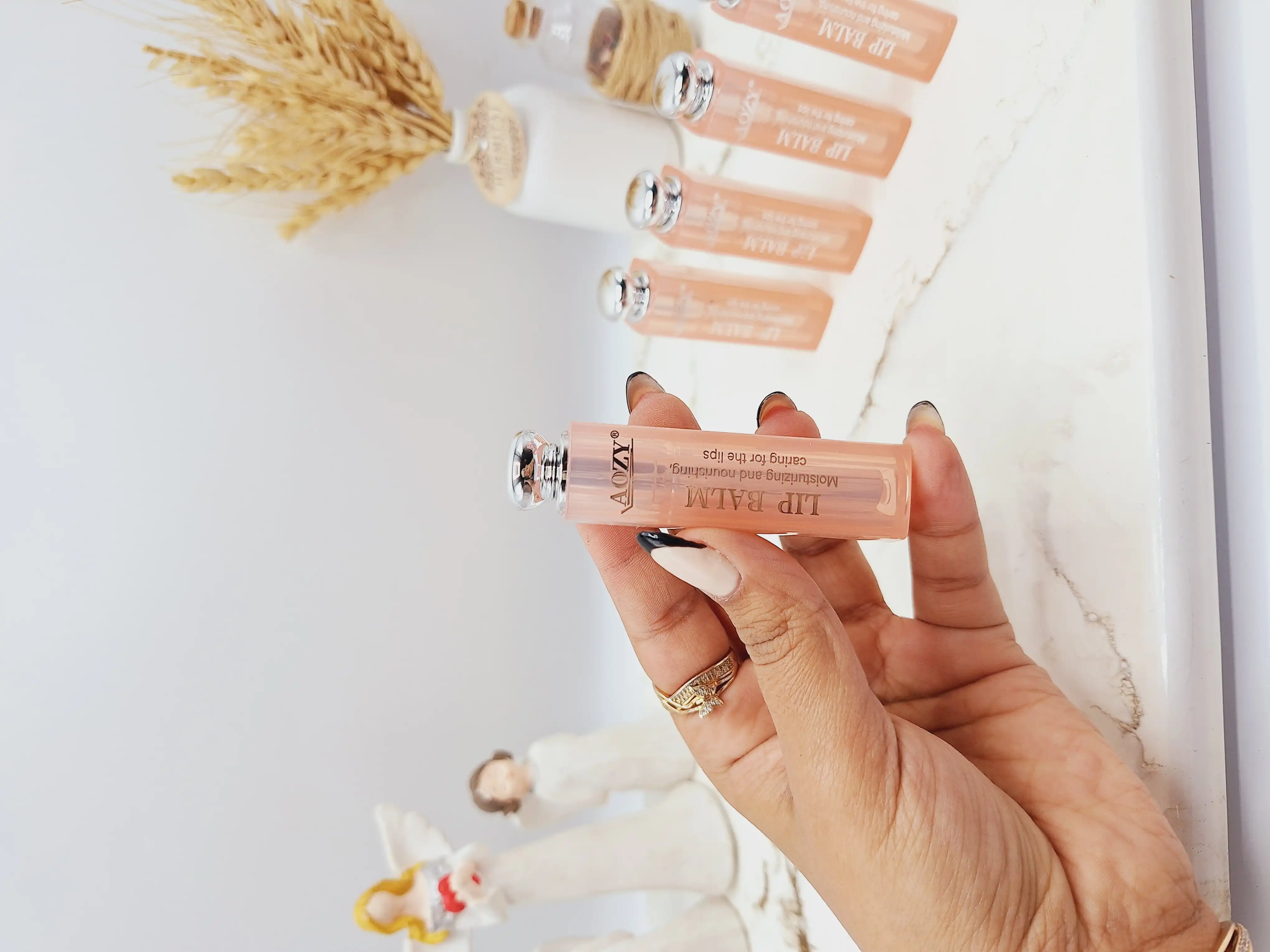 بالم لب حرارتی پرنسسی برند AozY کد 012