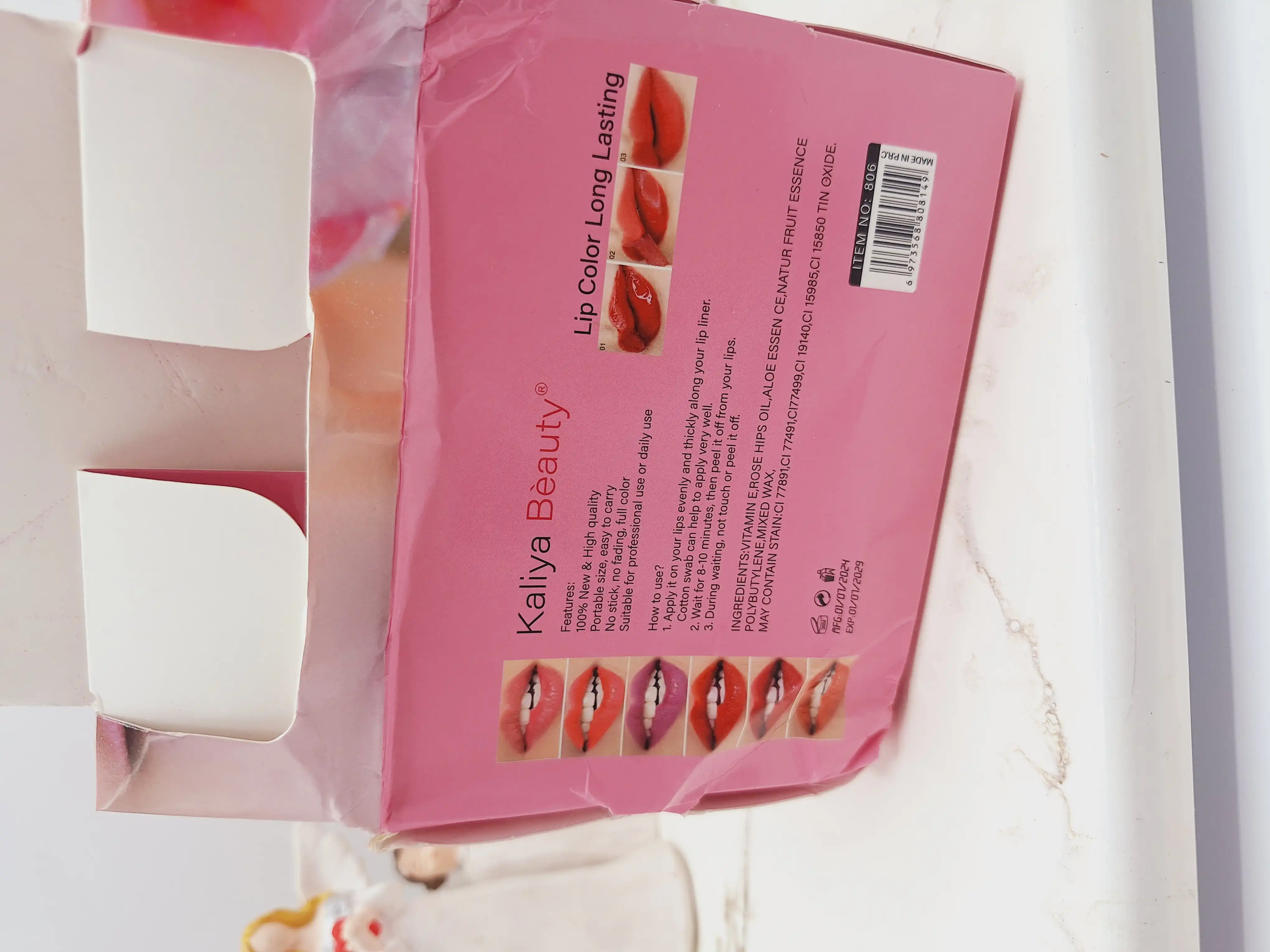 ماسک لب زیبا برندKaliya Beauty کد806