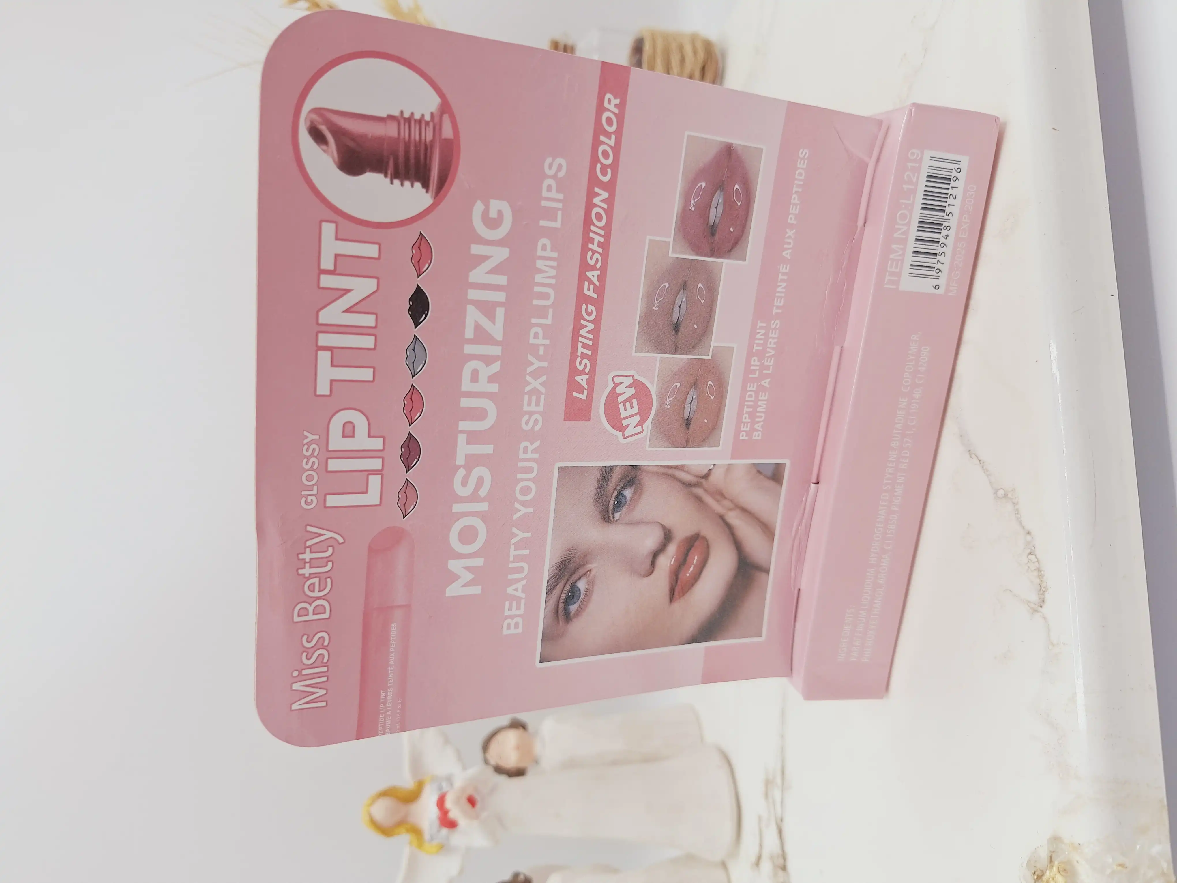 بالم لب مایع خوش رنگ برند Miss Bettyکد1219