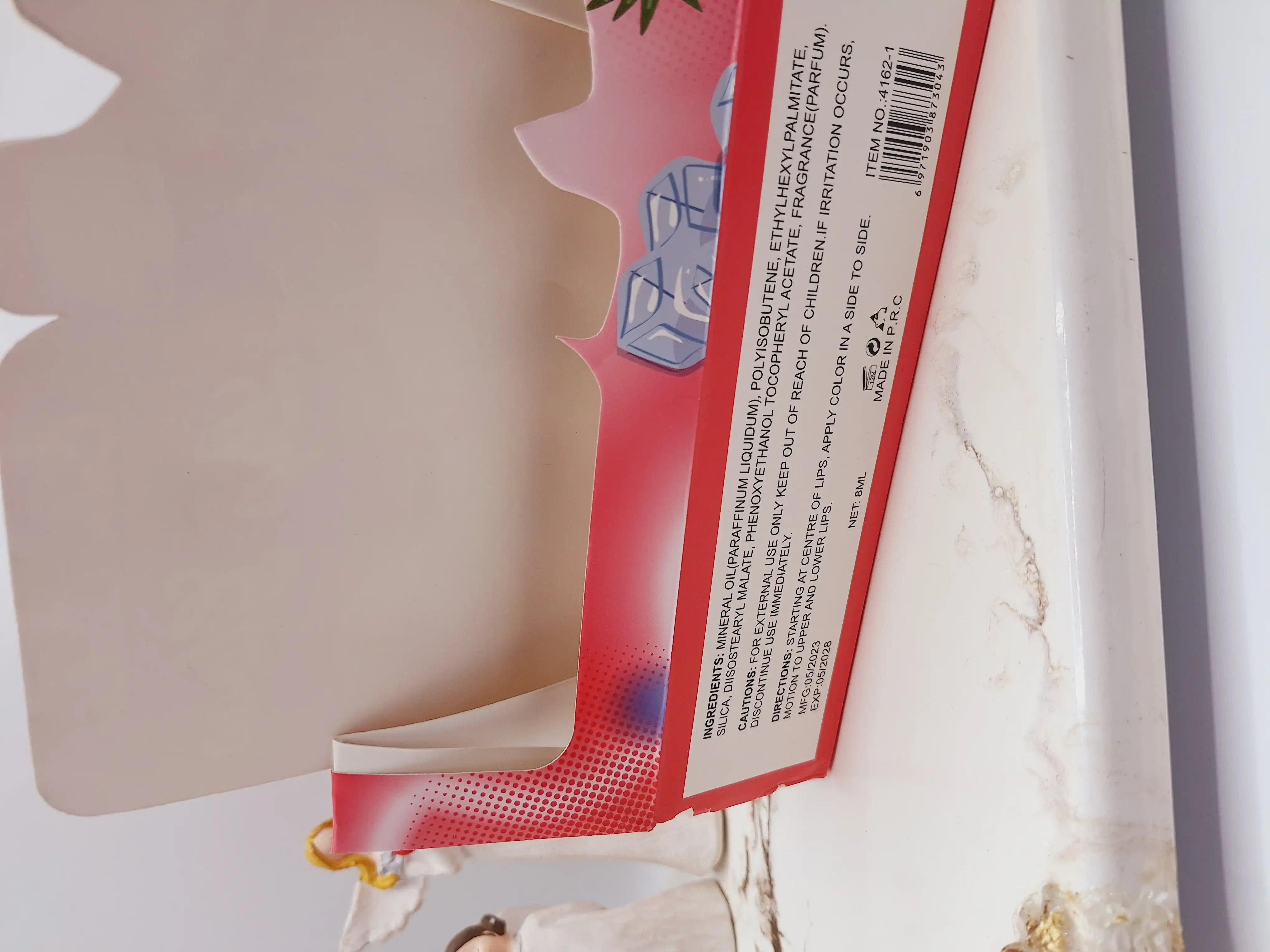 پک 6 عددی رژلب مایع طرح بطری برند کالر کاستل کد4162