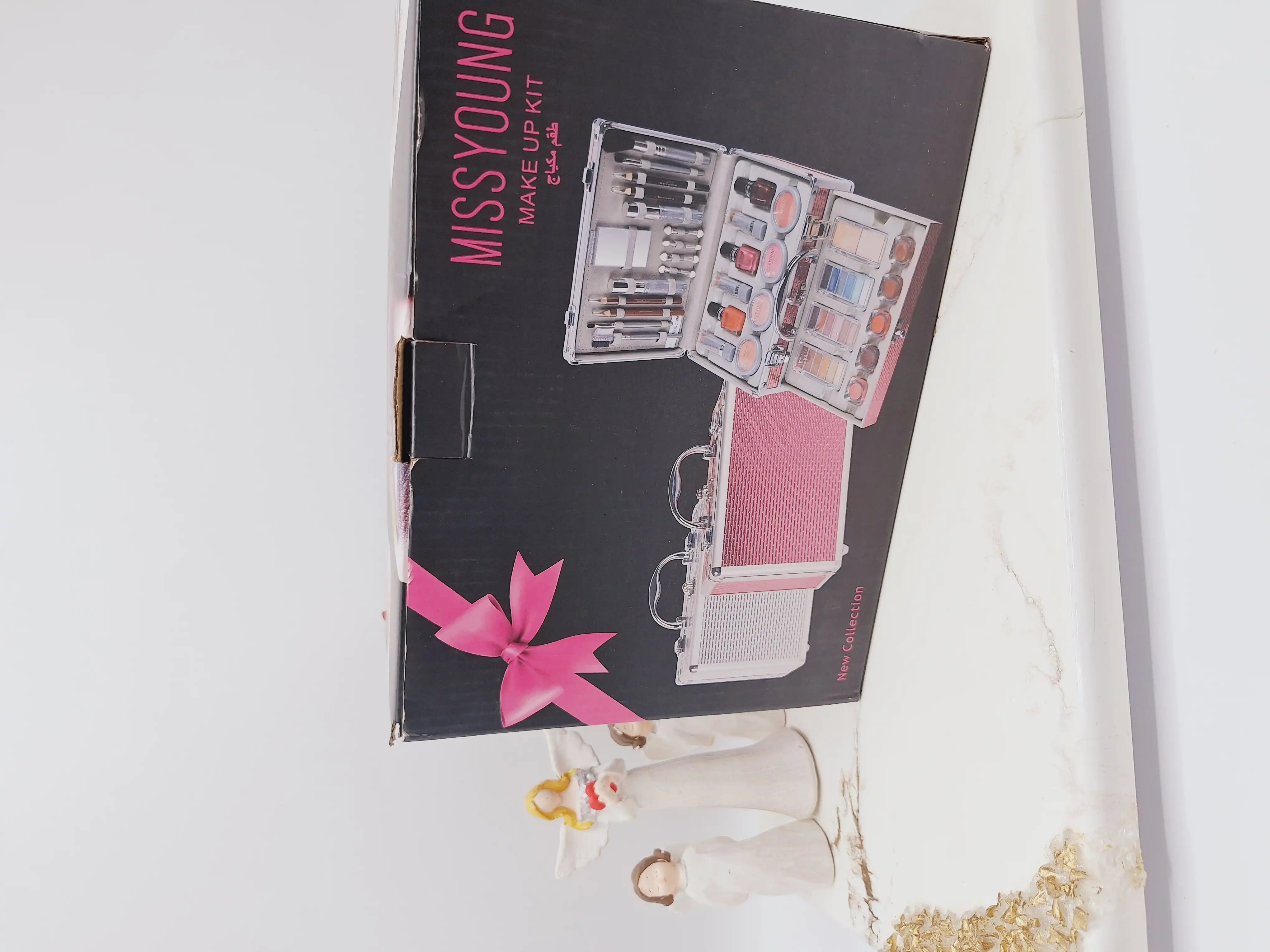 ست کامل کیف ارایشی سه طبقه کد5614