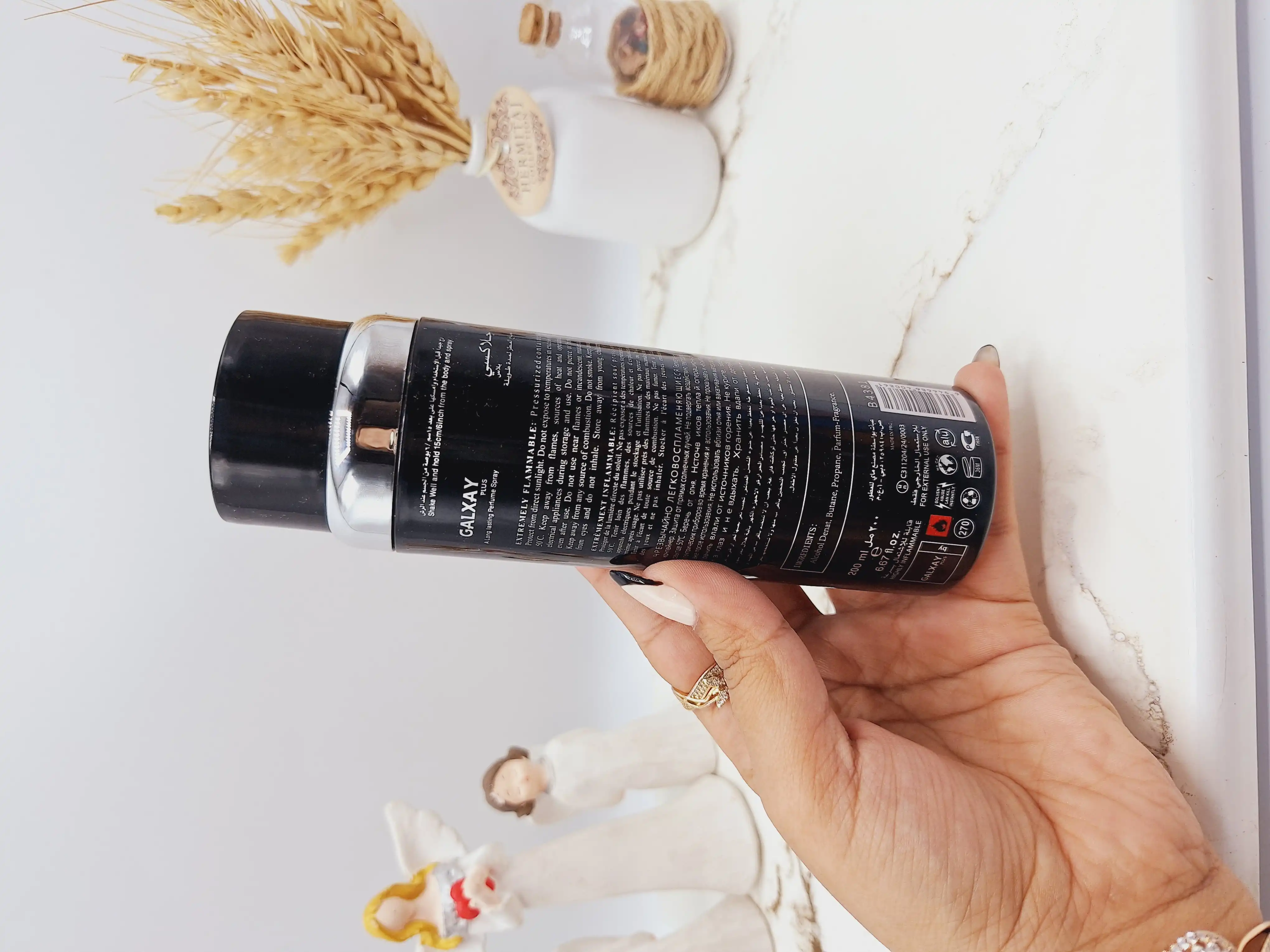 اسپری پرطرفدار گلکسی G1 مشکی کد 0861