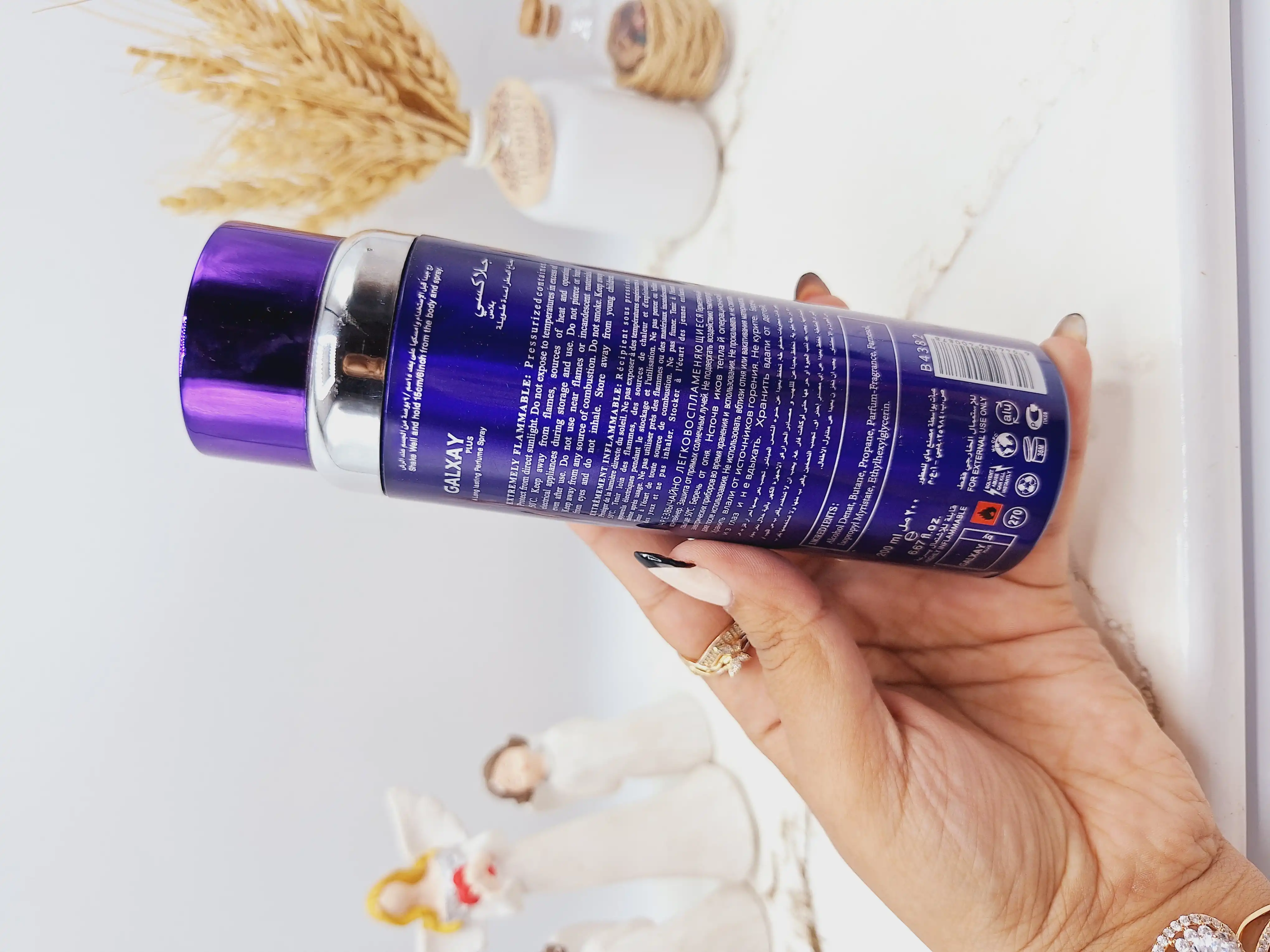 اسپری پرطرفدار گلکسی G2 مشکی کد 0878