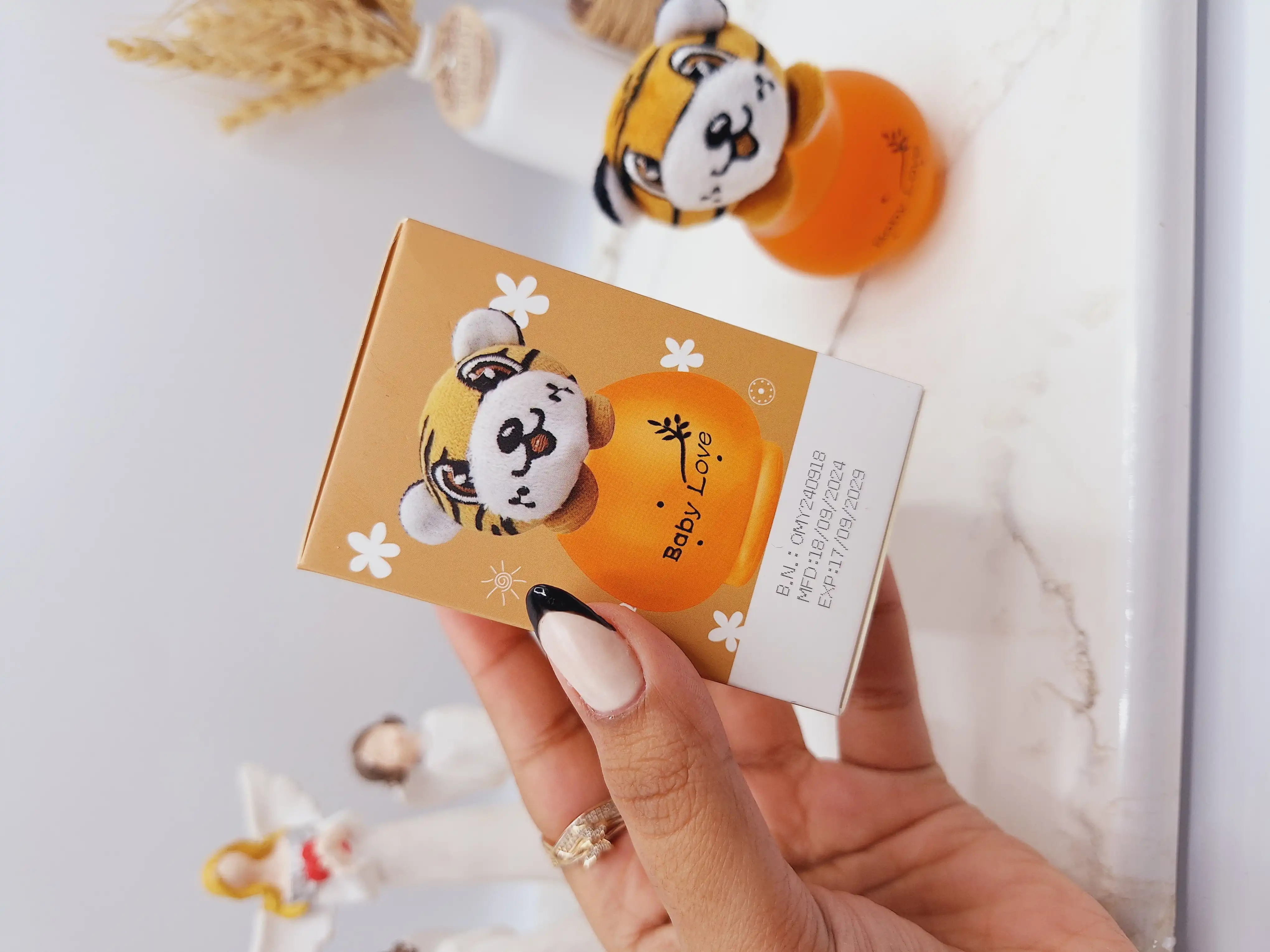 ادکلن عروسکی کودک مدل ببر 50 میل کد OMY-X559-3