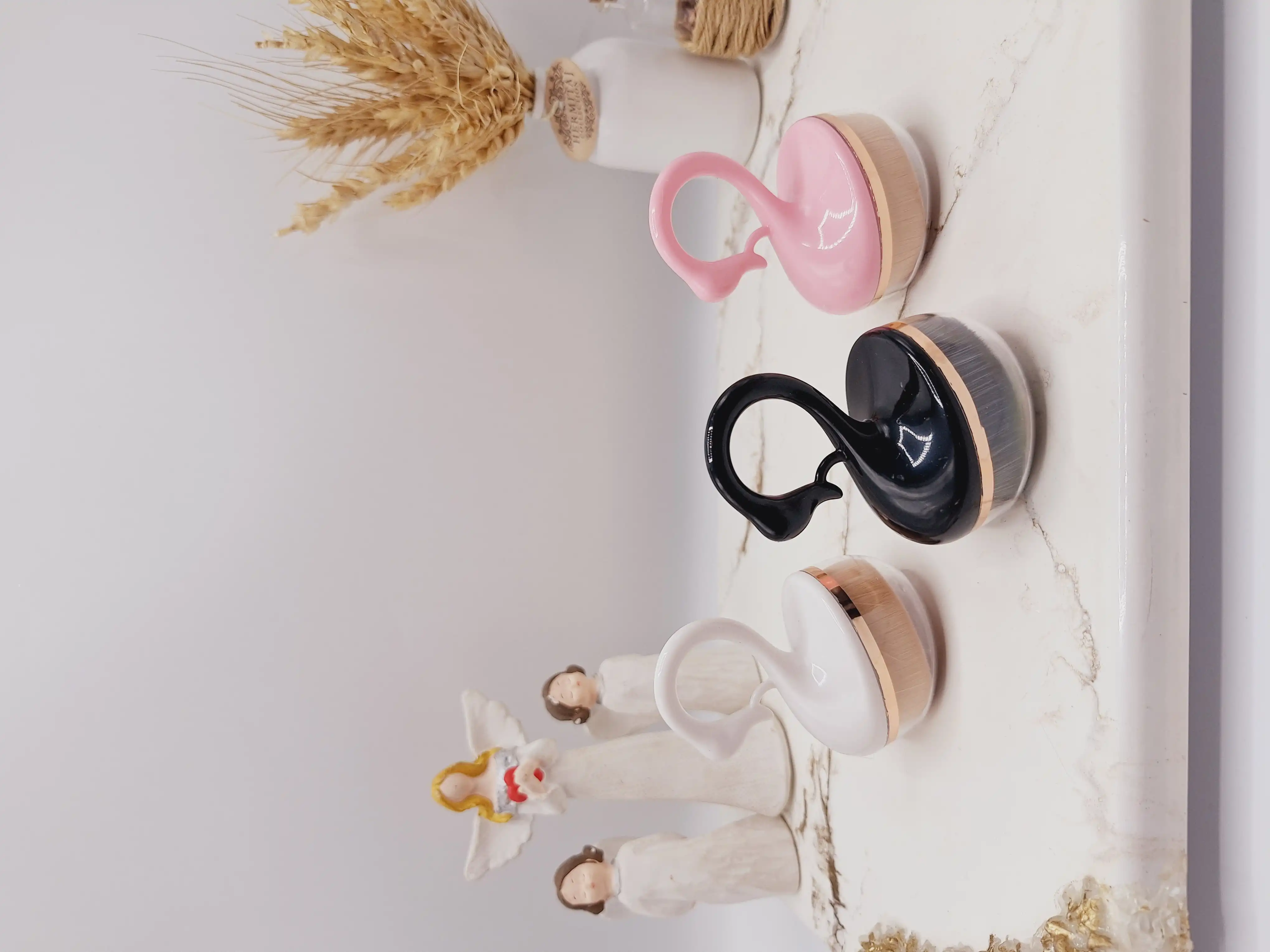 براش کرم پودر جادویی طرح قو