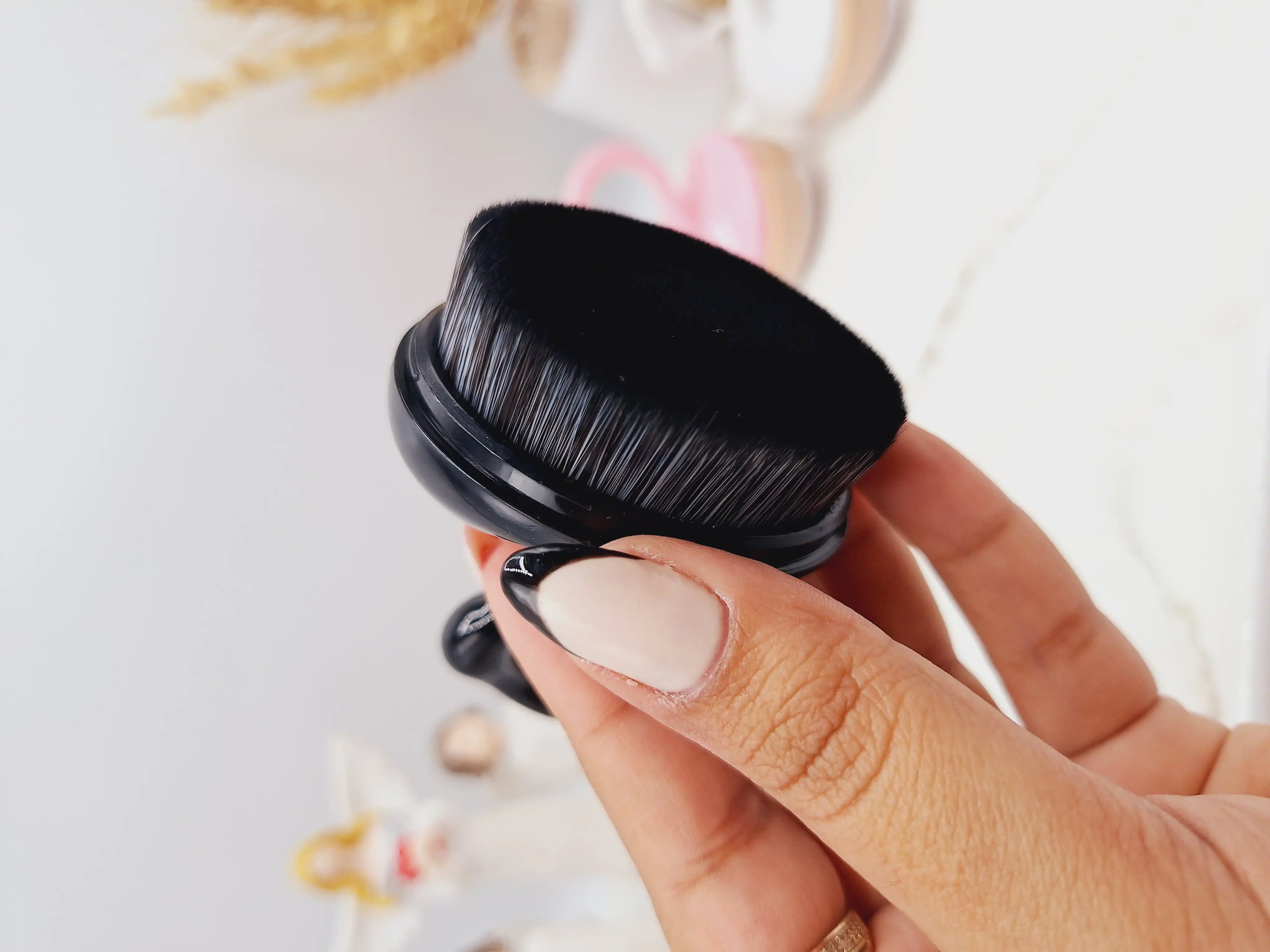 براش کرم پودر جادویی طرح قو