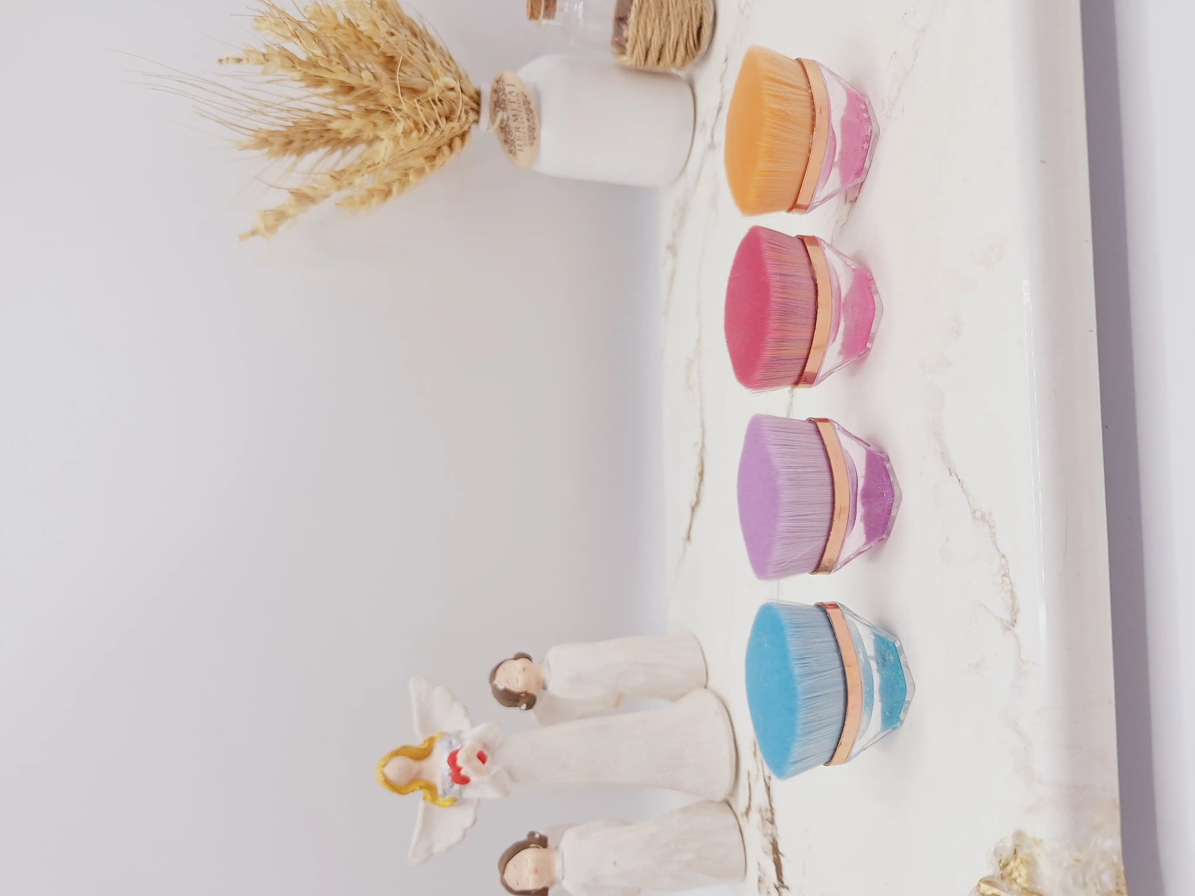 براش کرم پودر جادویی (چند ضلعی) آکواریومی