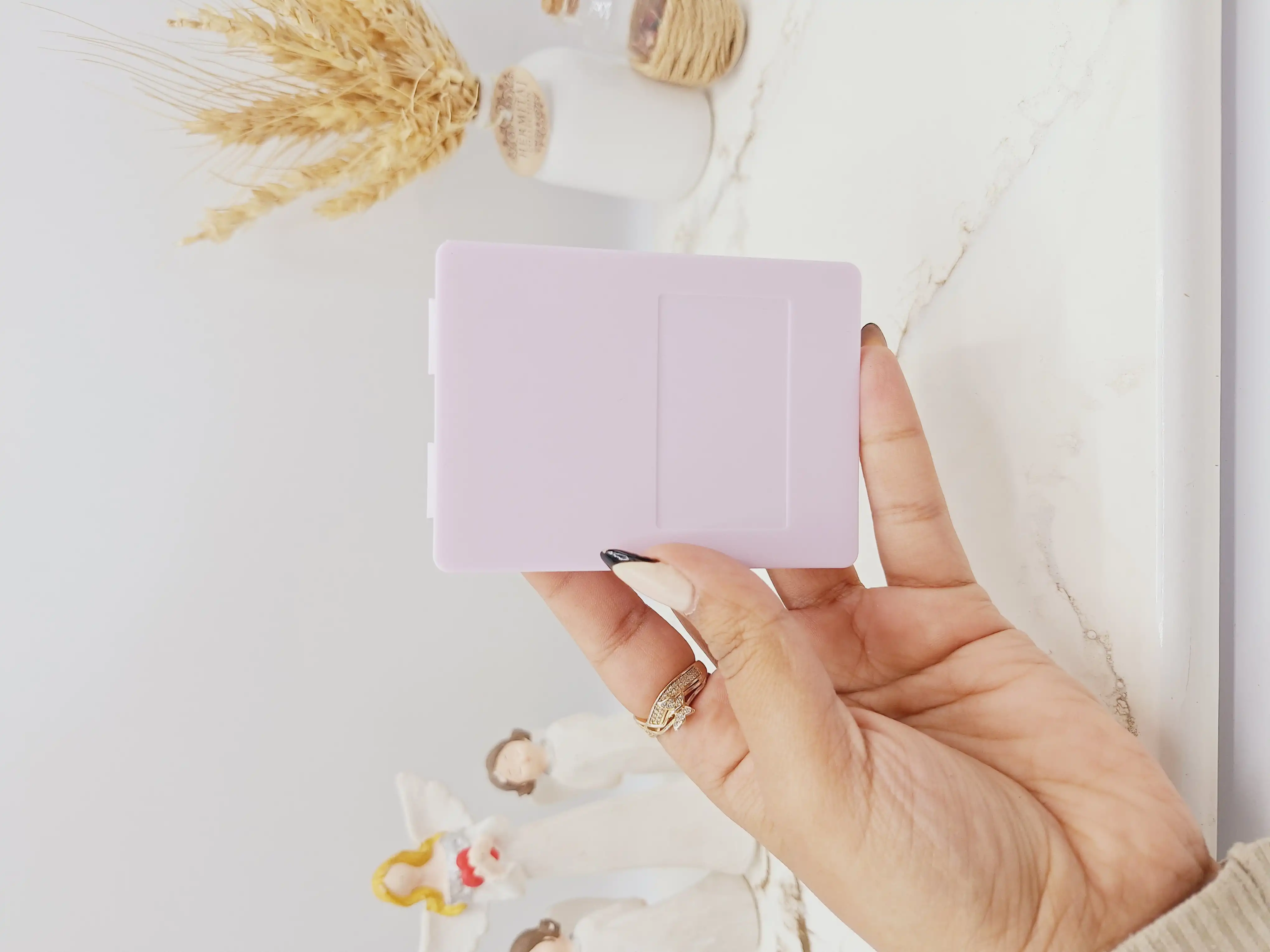 ست براش باکس دار 5 تیکه یاسی