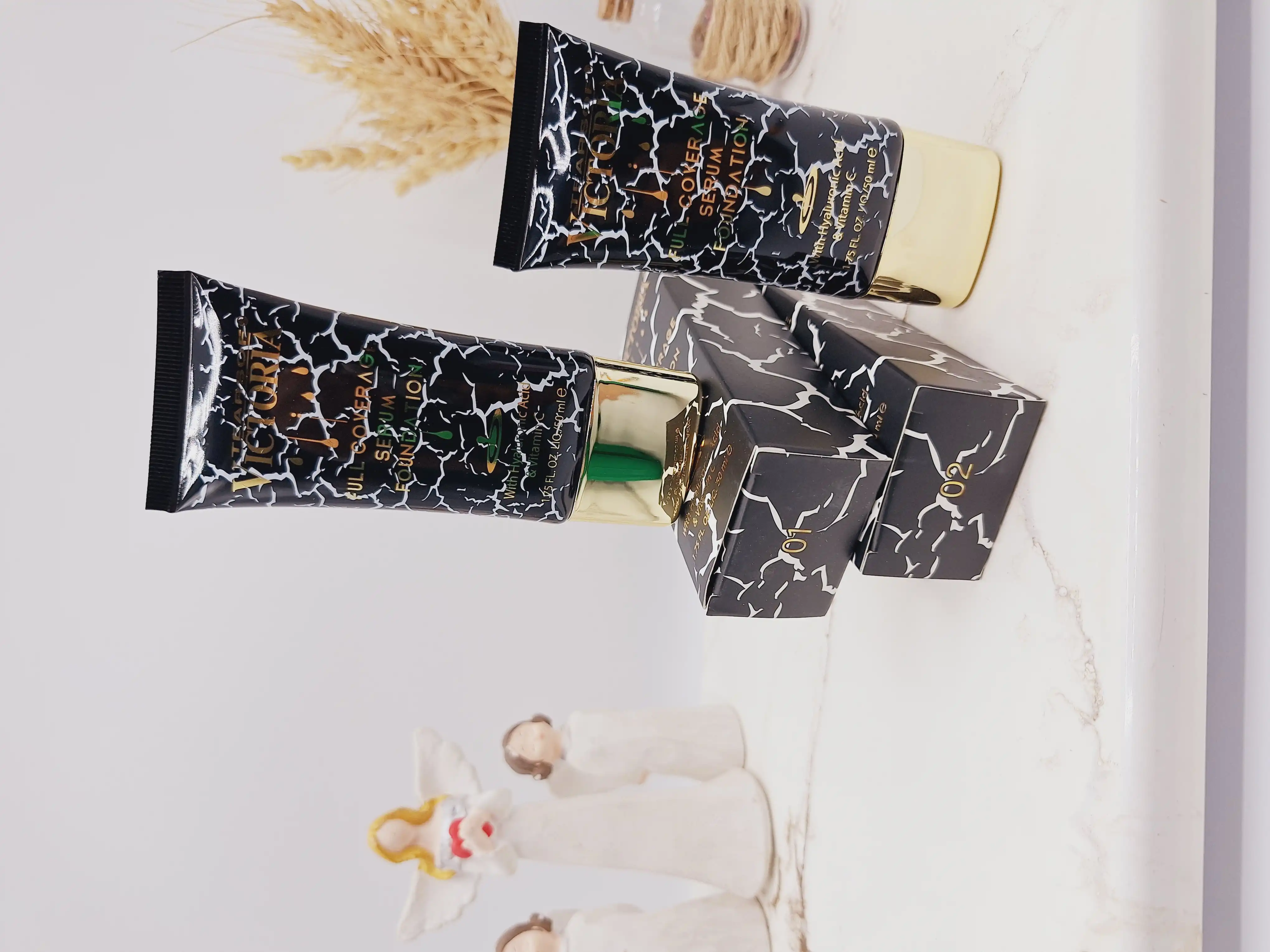 کرم پودر فول کاور و ضد آب ویکتوریا مخصوص گریم کد VF1208-13