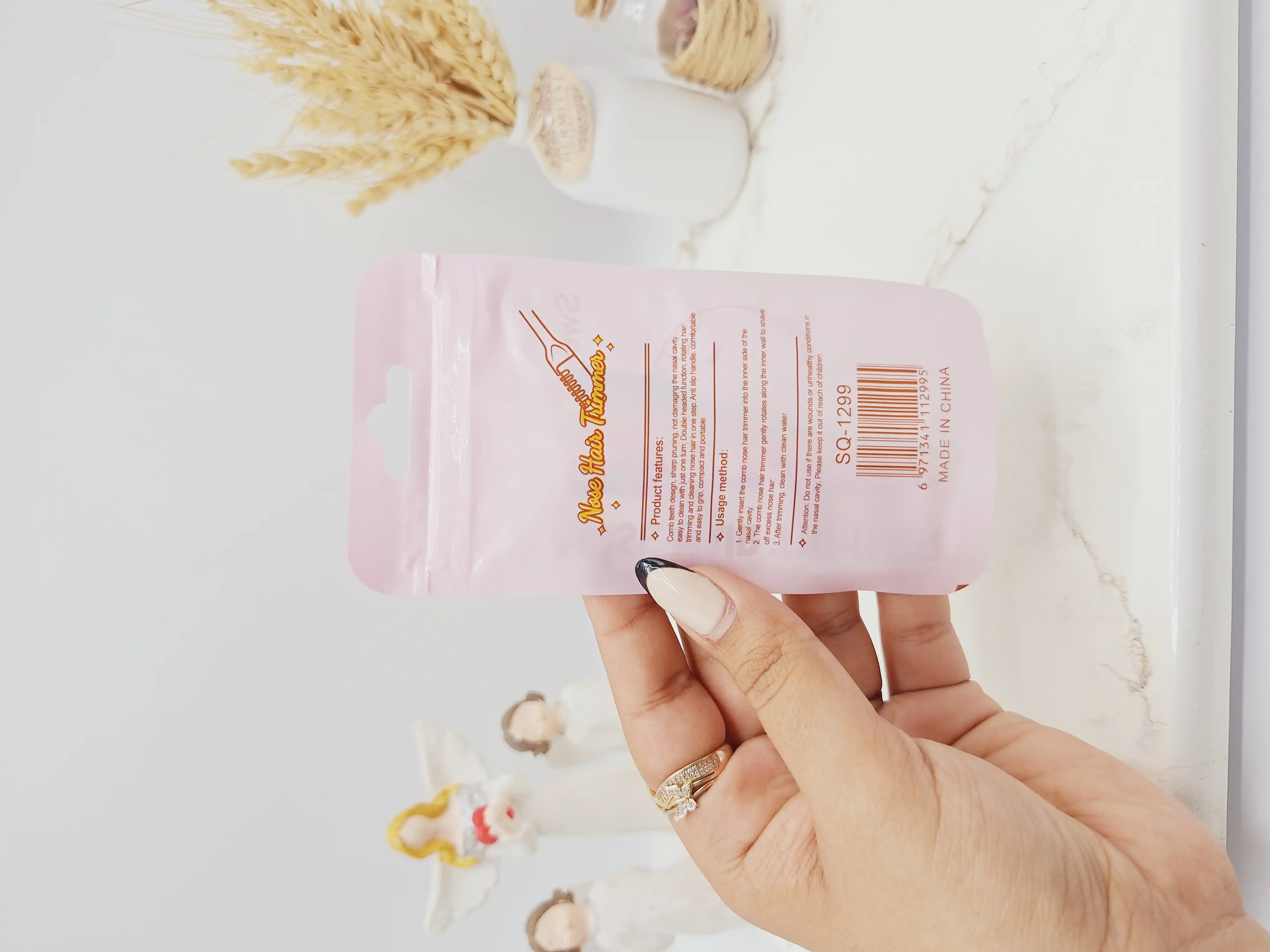 پک تیغ اصلاح موی بینی 3عددی وارداتی کد 1299