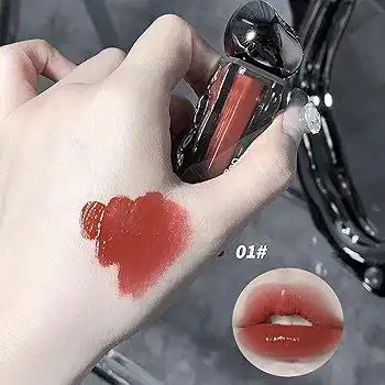 لیپ گلاس خیس پرطرفدار برند Gege beae کد 1663(کارتون طوسی)