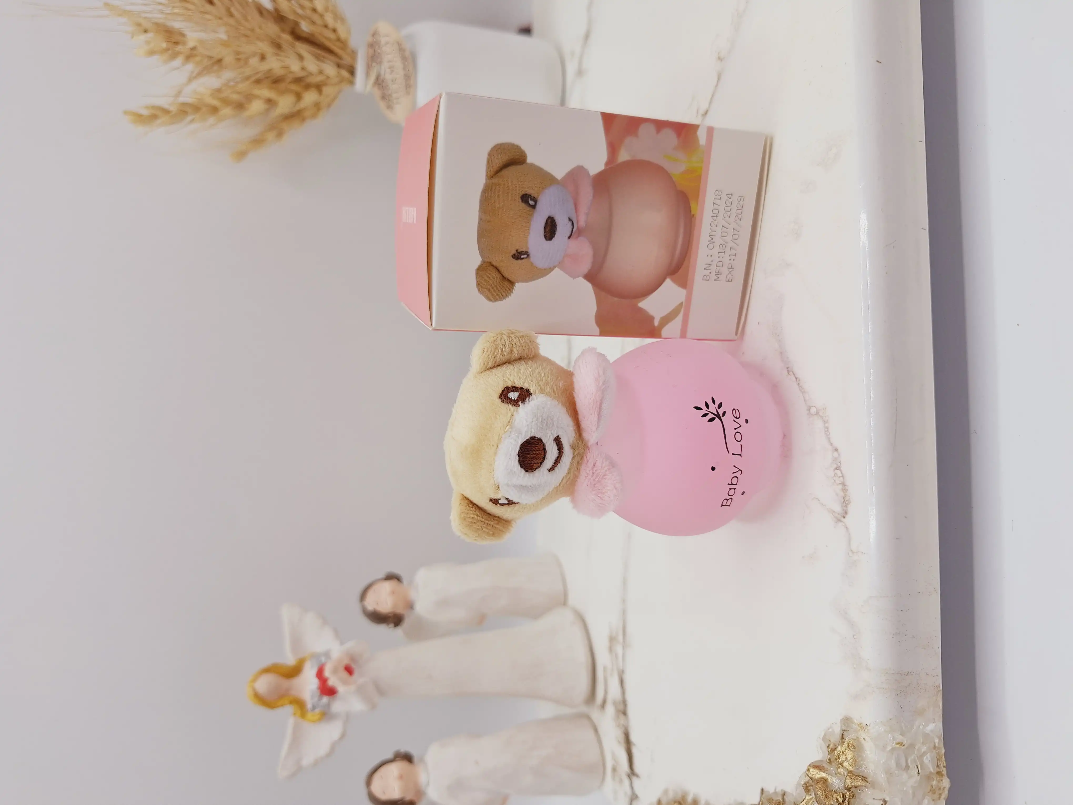 ادکلن عروسکی کودک مدل خرسی دخترانه 50 میل کد OMY-X162