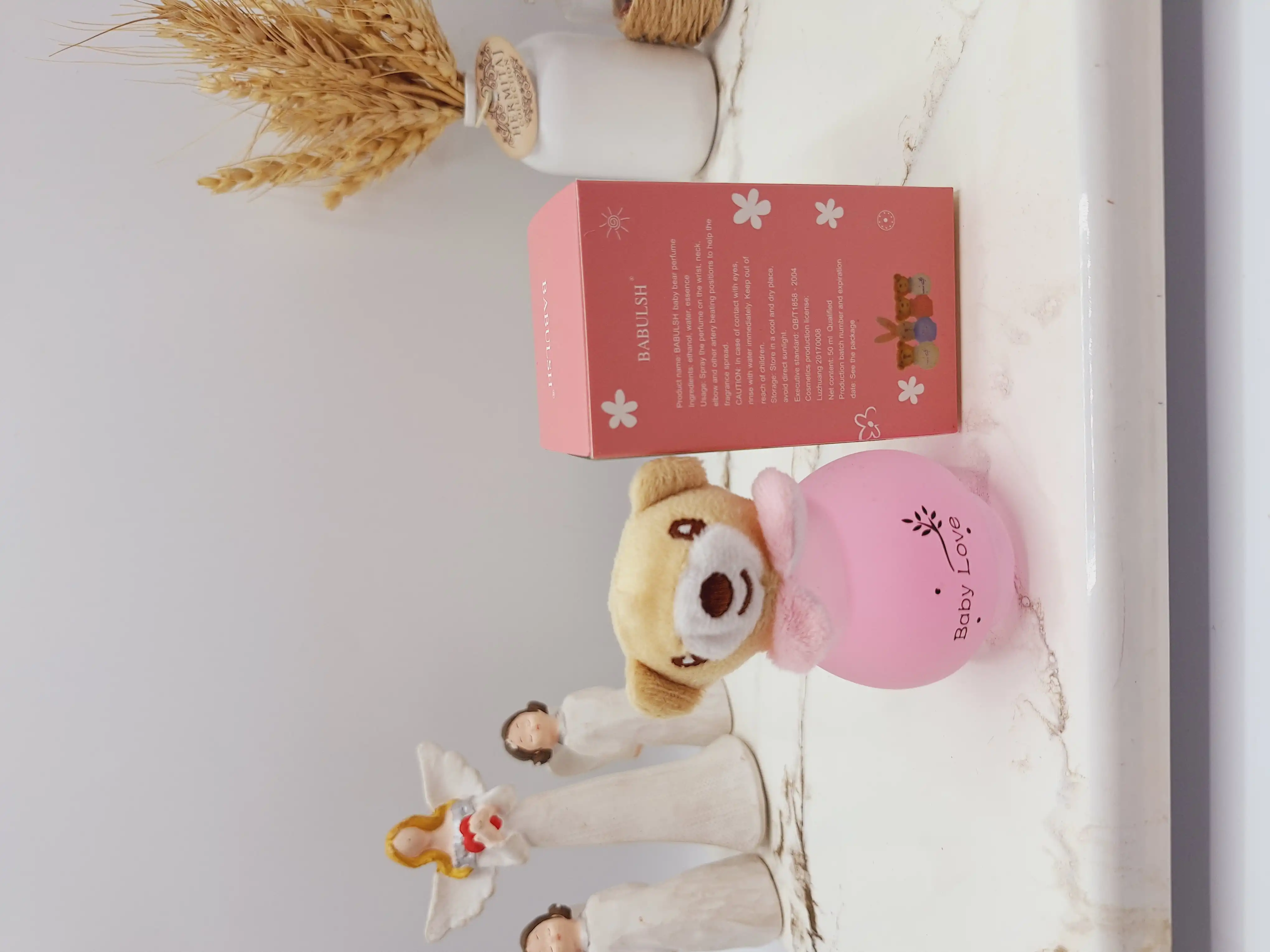 ادکلن عروسکی کودک مدل خرسی دخترانه 50 میل کد OMY-X162