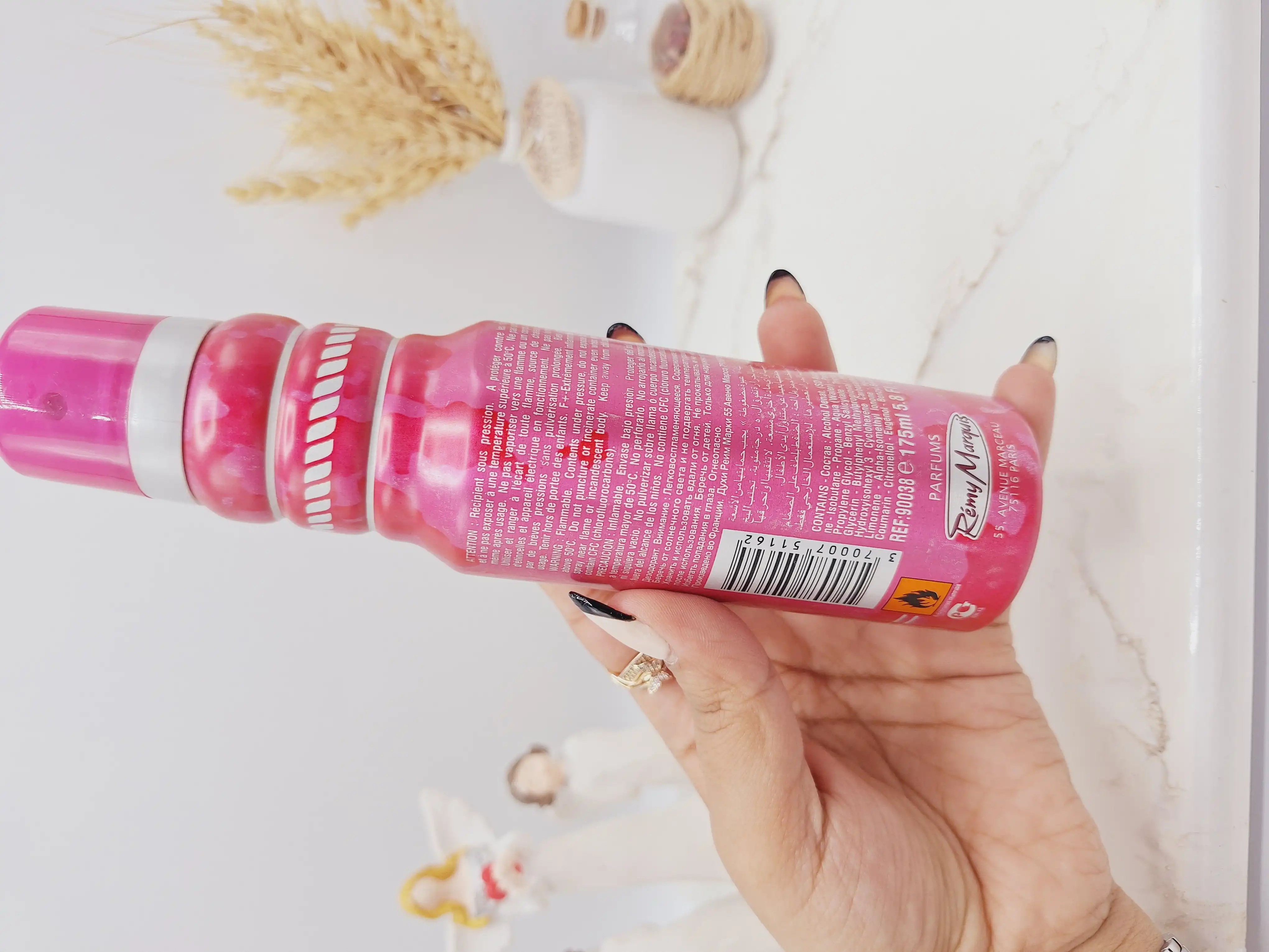 اسپری زنانه شالیز رمی مارکویس Shalis حجم 175 میل صورتی کد 1162