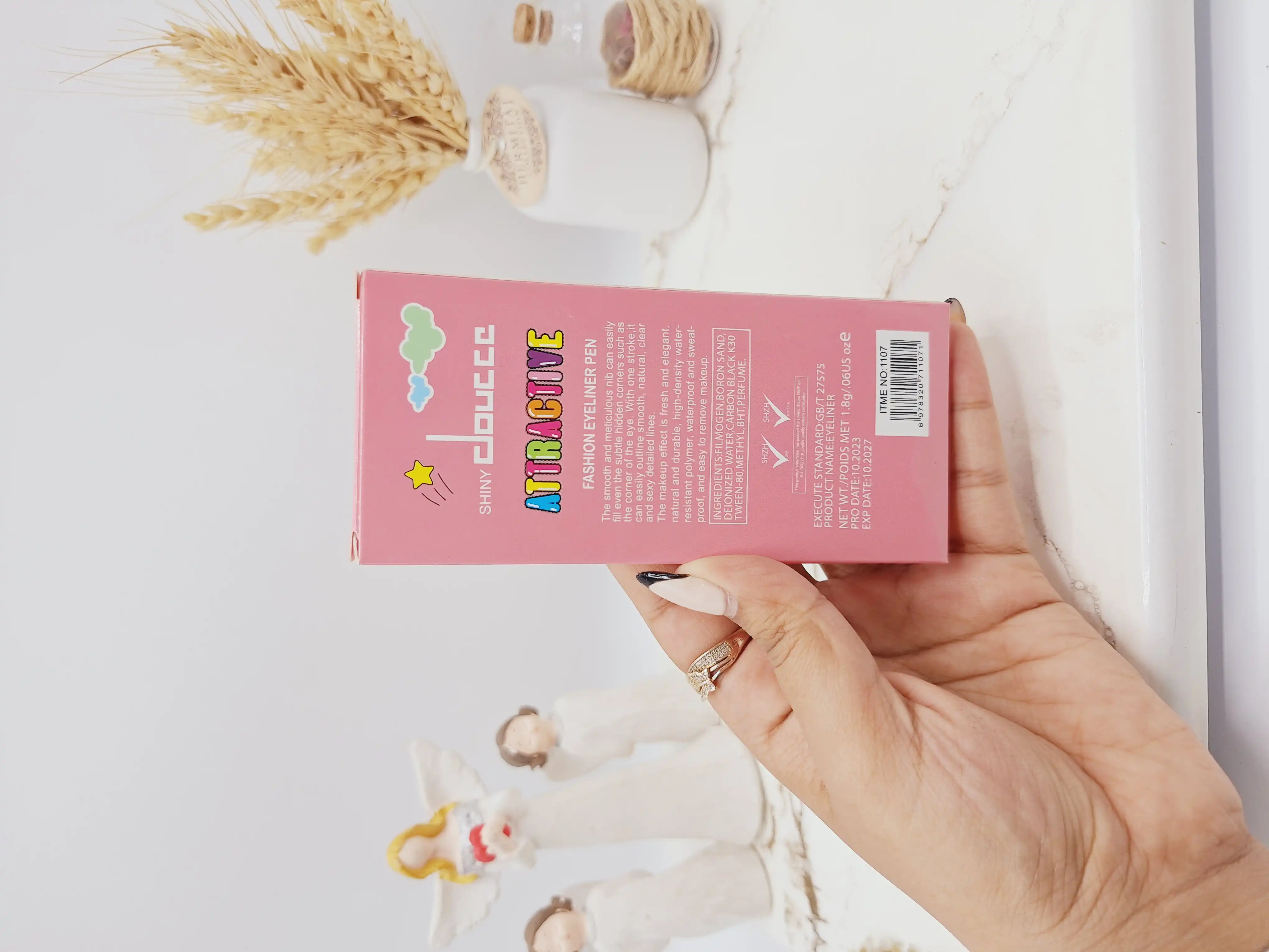 خط چشم تکی رنگی برند دوسه کد 1107