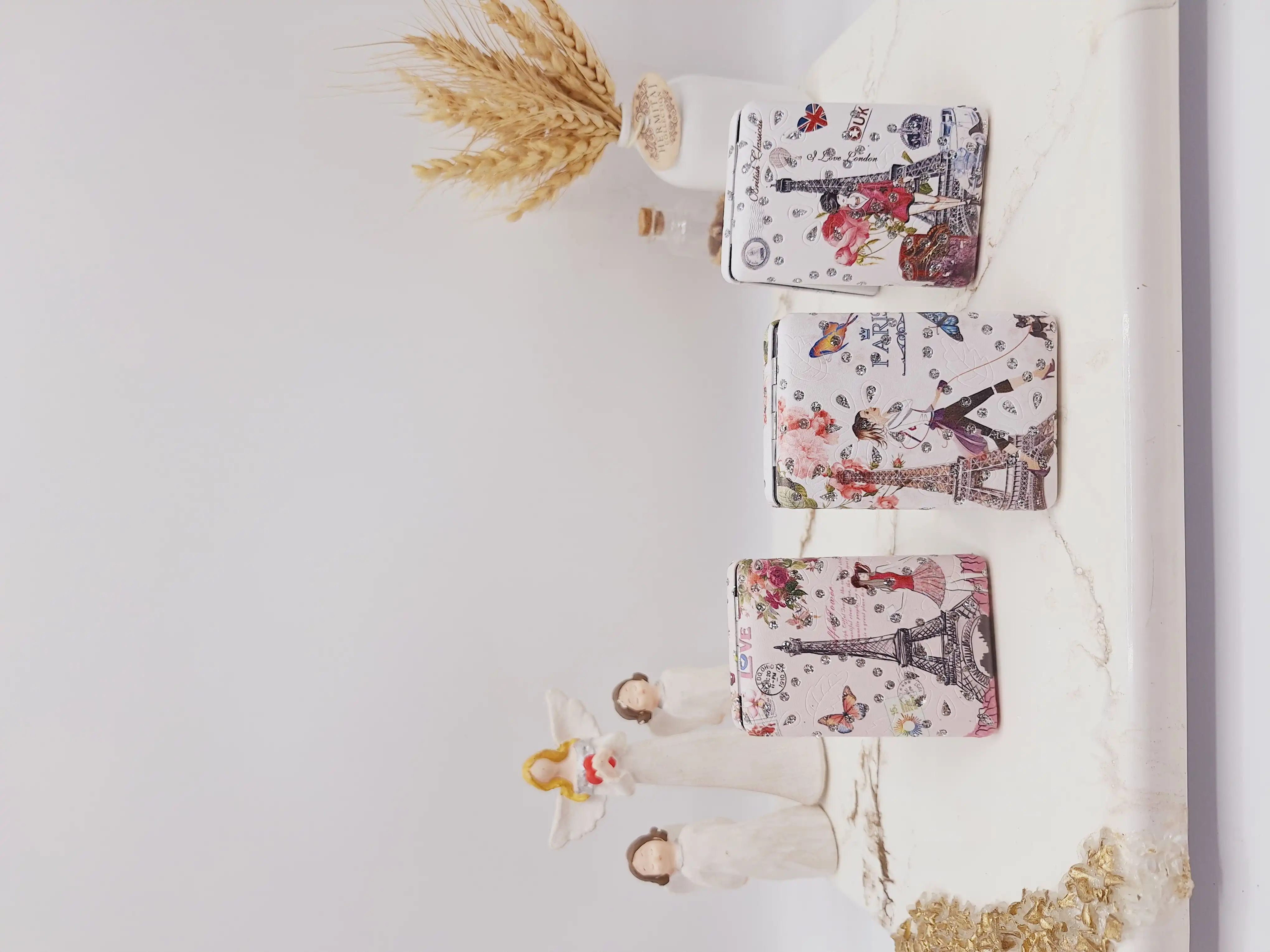 آینه دو طرفه جیبی طرح برج ایفل