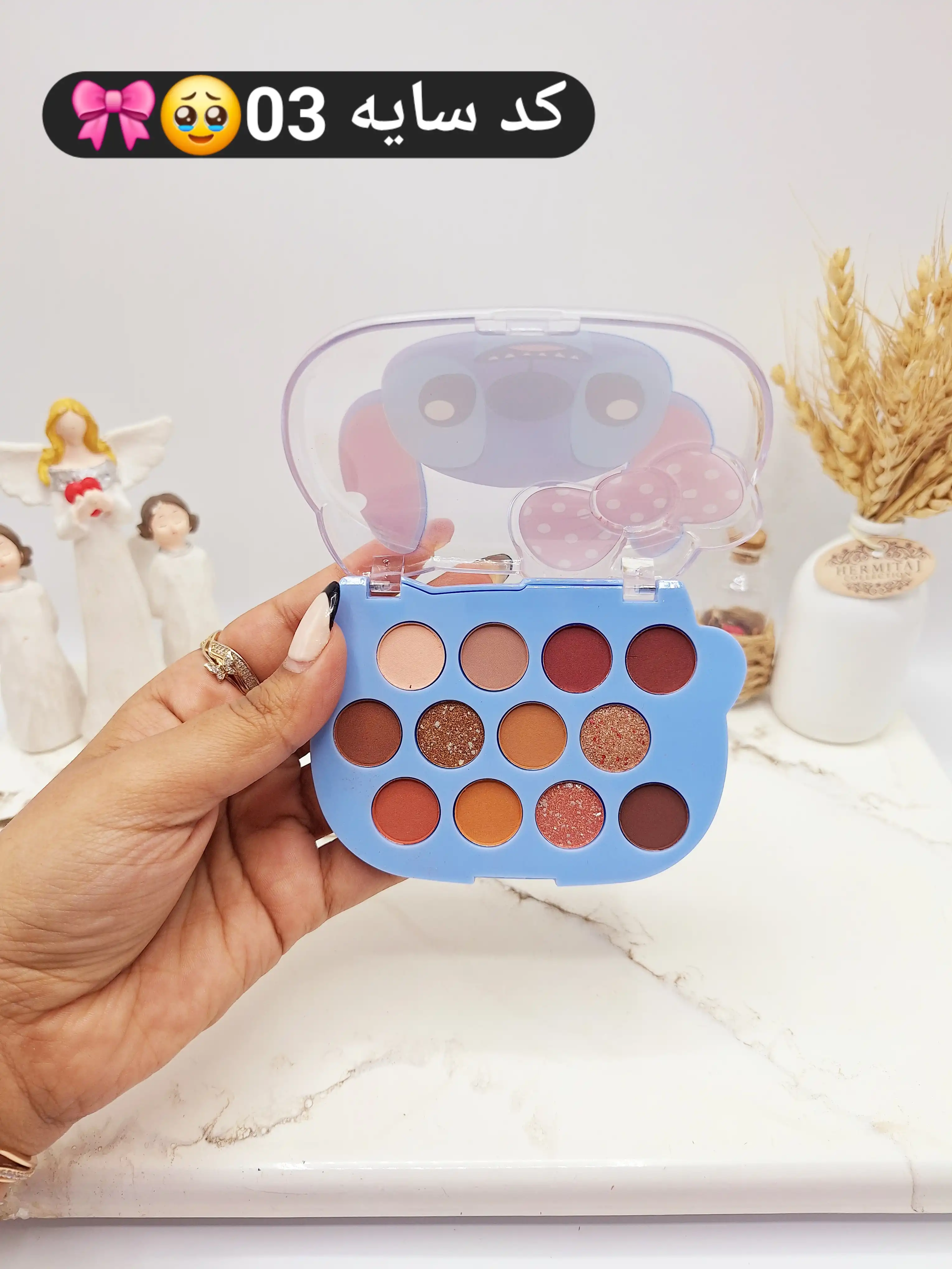 پالت سایه چشم فانتری پاپیون برند بیگر بوی کد 2019