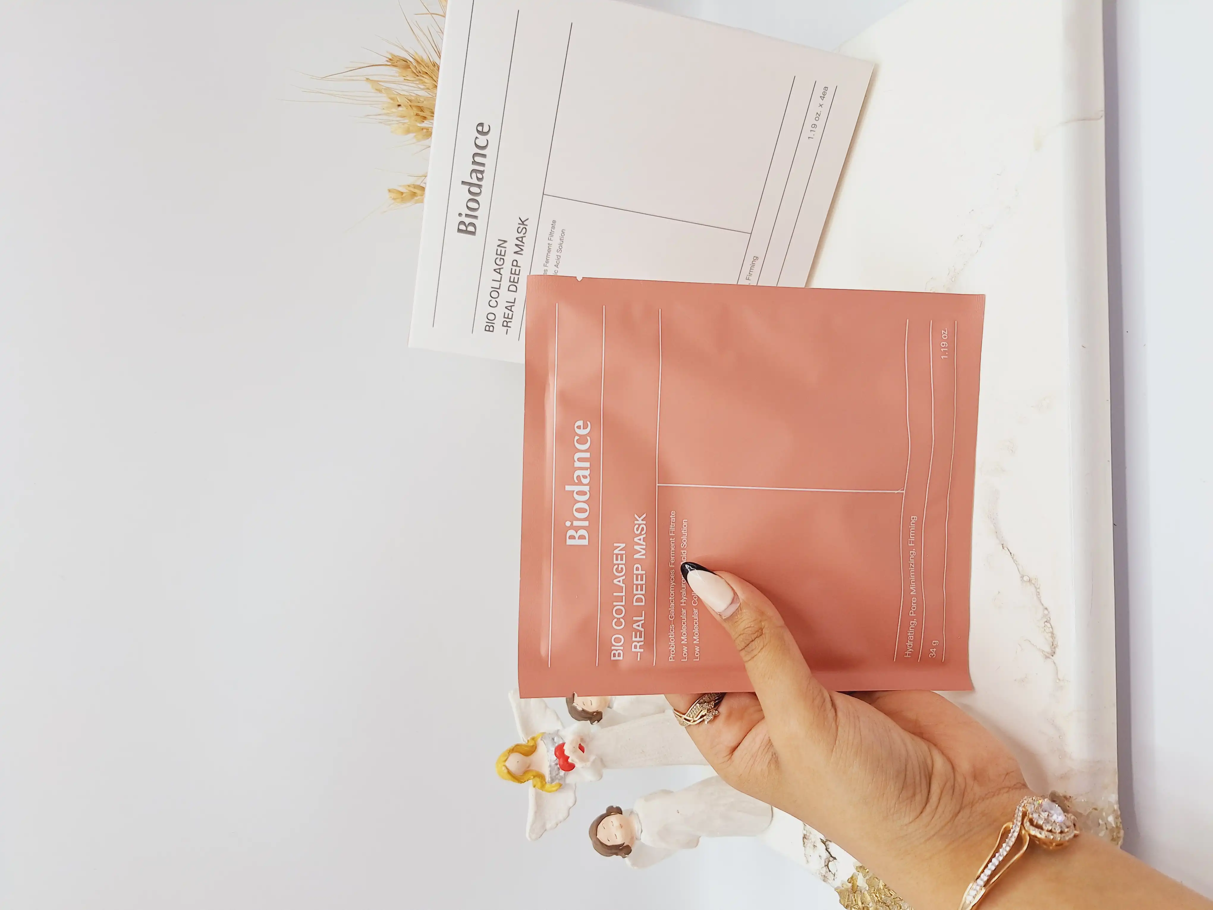 ماسک ضد چروک و سفت کننده پوست بایو کلاژن بایودنس پک 4 عددی ساخت کره جنوبی اصلی