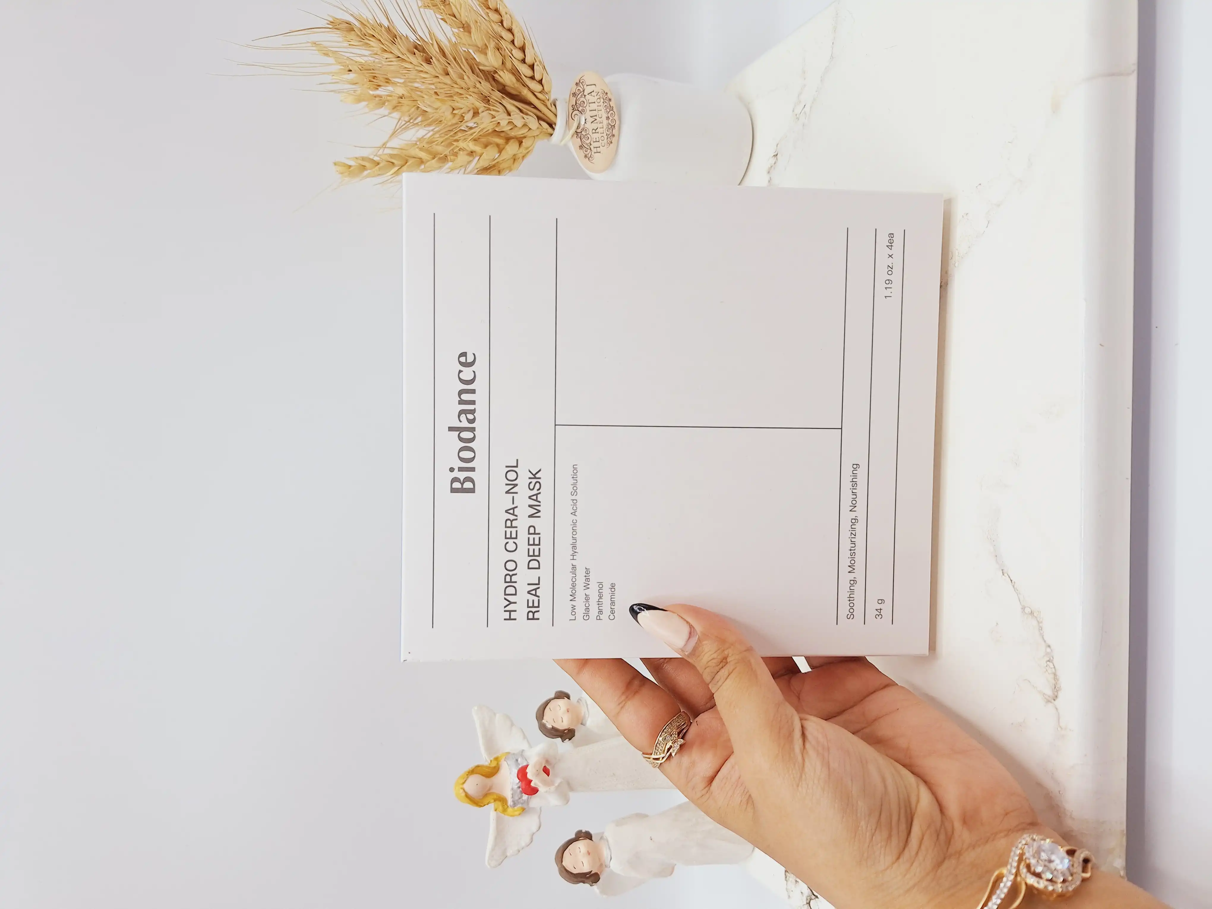 ماسک آبرسان و تقویت کننده هیالورونیک بایودنس پک 4 عددی ساخت کره جنوبی اصلی